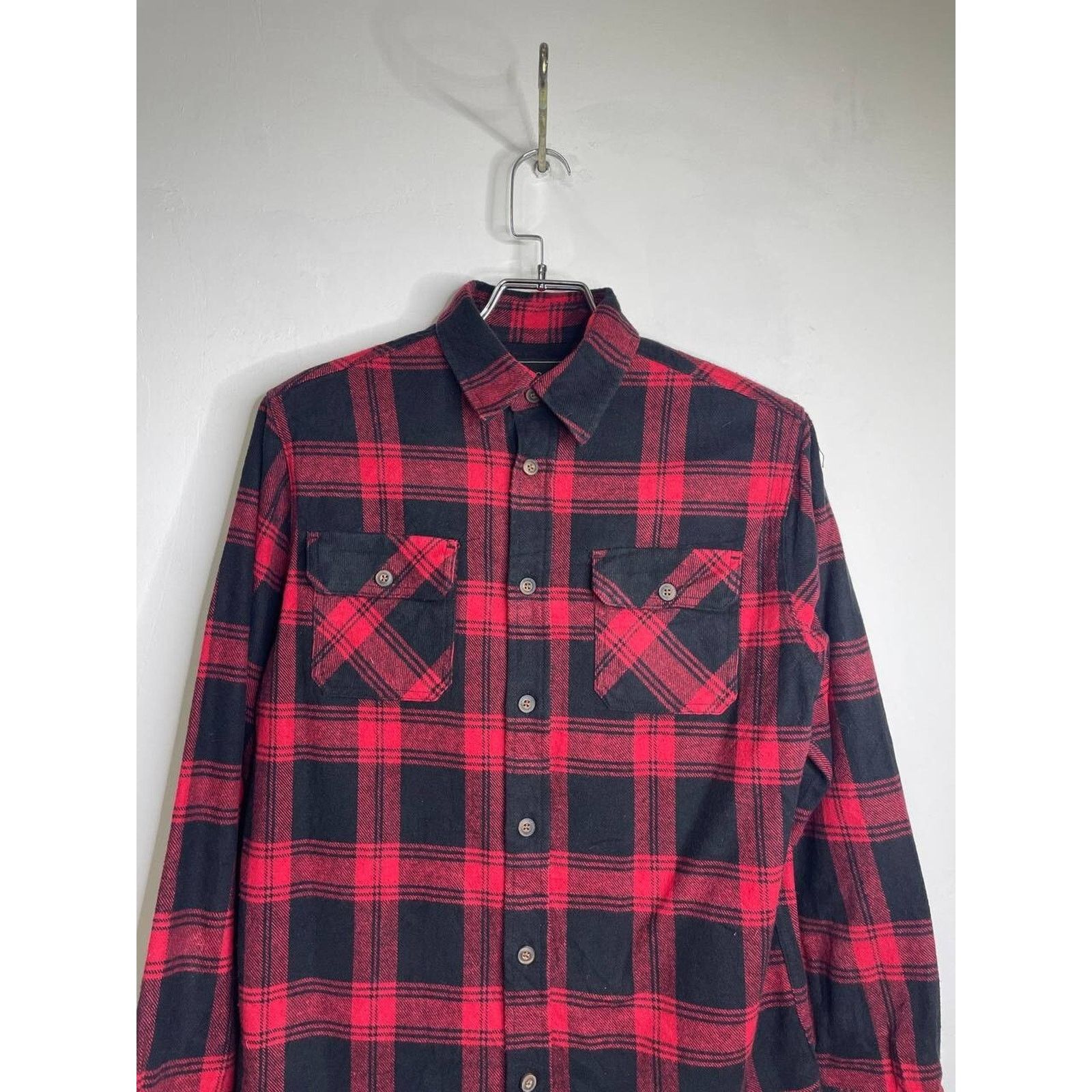 JACHS NY Vintage JACHS New York Black Plaid Flannel Shirt M Casual Size US M / EU 48-50 / 2 - 3 Thumbnail