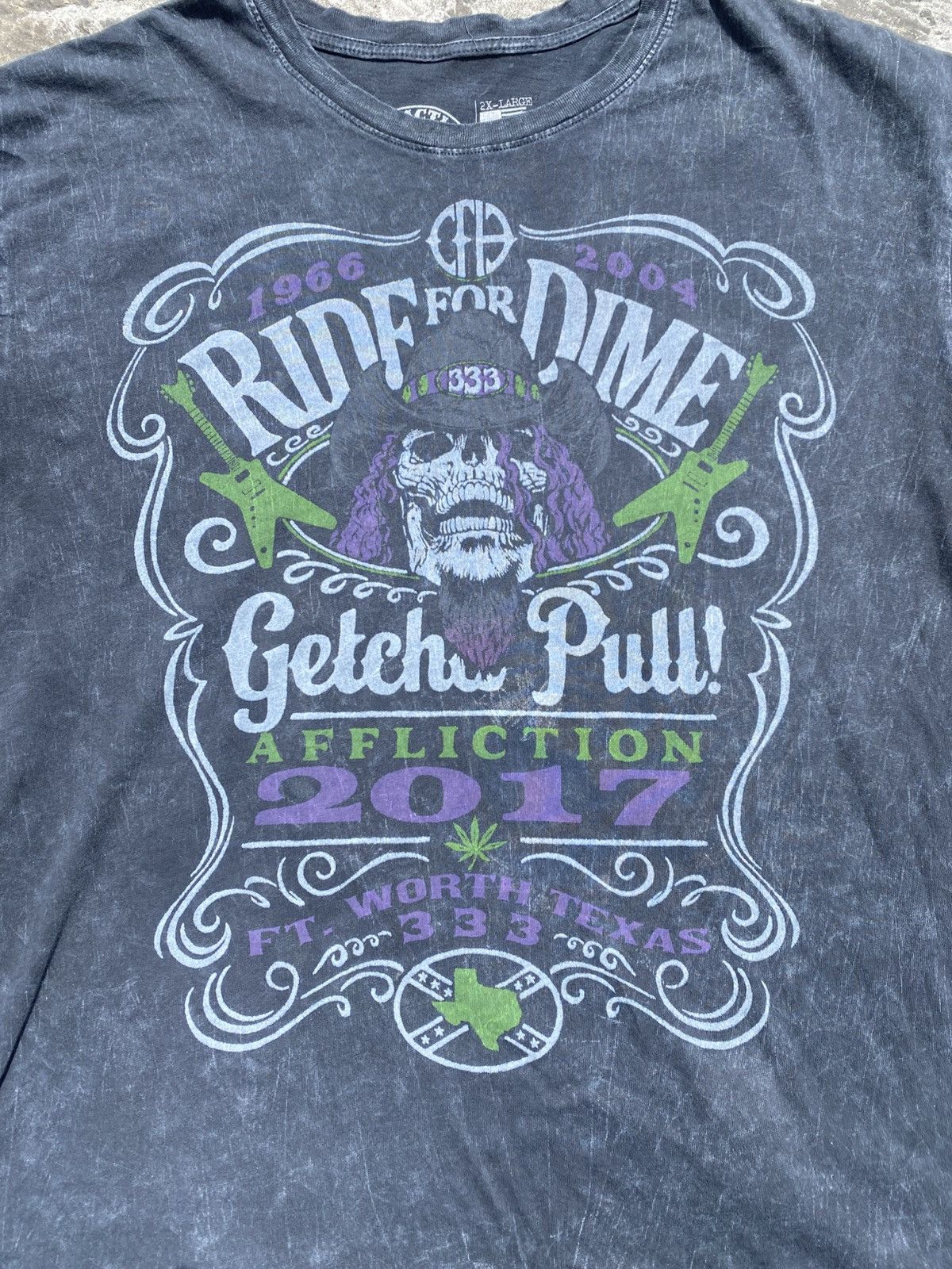 Affliction × Haunted Mound Affliction Tshirt Size US XXL / EU 58 / 5 - 2 Thumbnail