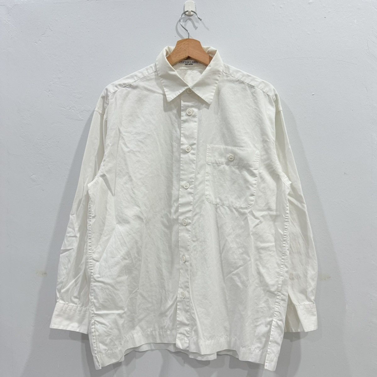 Issey Miyake Issey Miyake Cotton Label Shirt Button Up Size US M / EU 48-50 / 2 - 1 Thumbnail