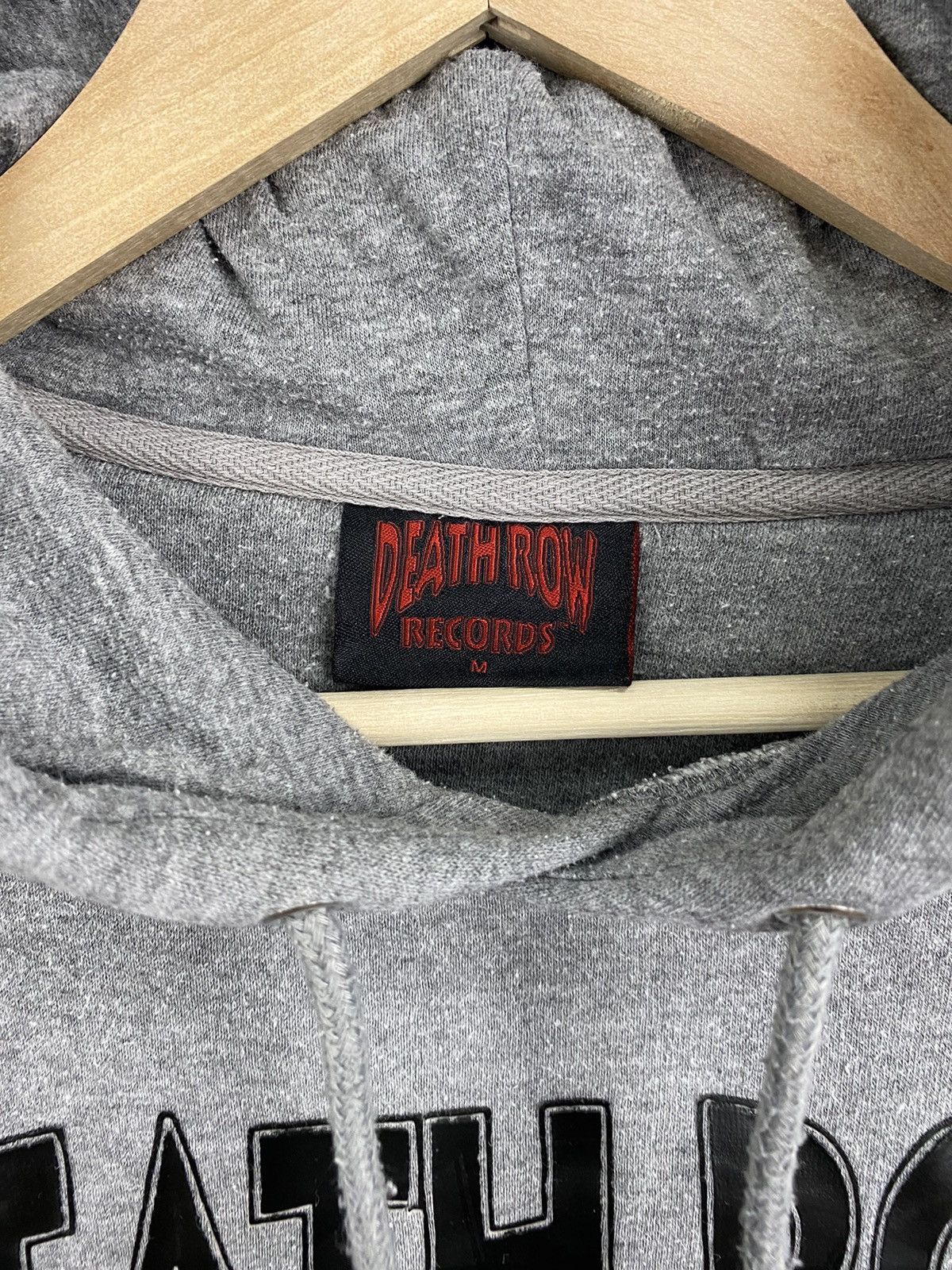 Death Row Records 🇺🇸 Vintage Y2K Death Row Records Hoodie Hype Vtg rare Size US M / EU 48-50 / 2 - 5 Thumbnail