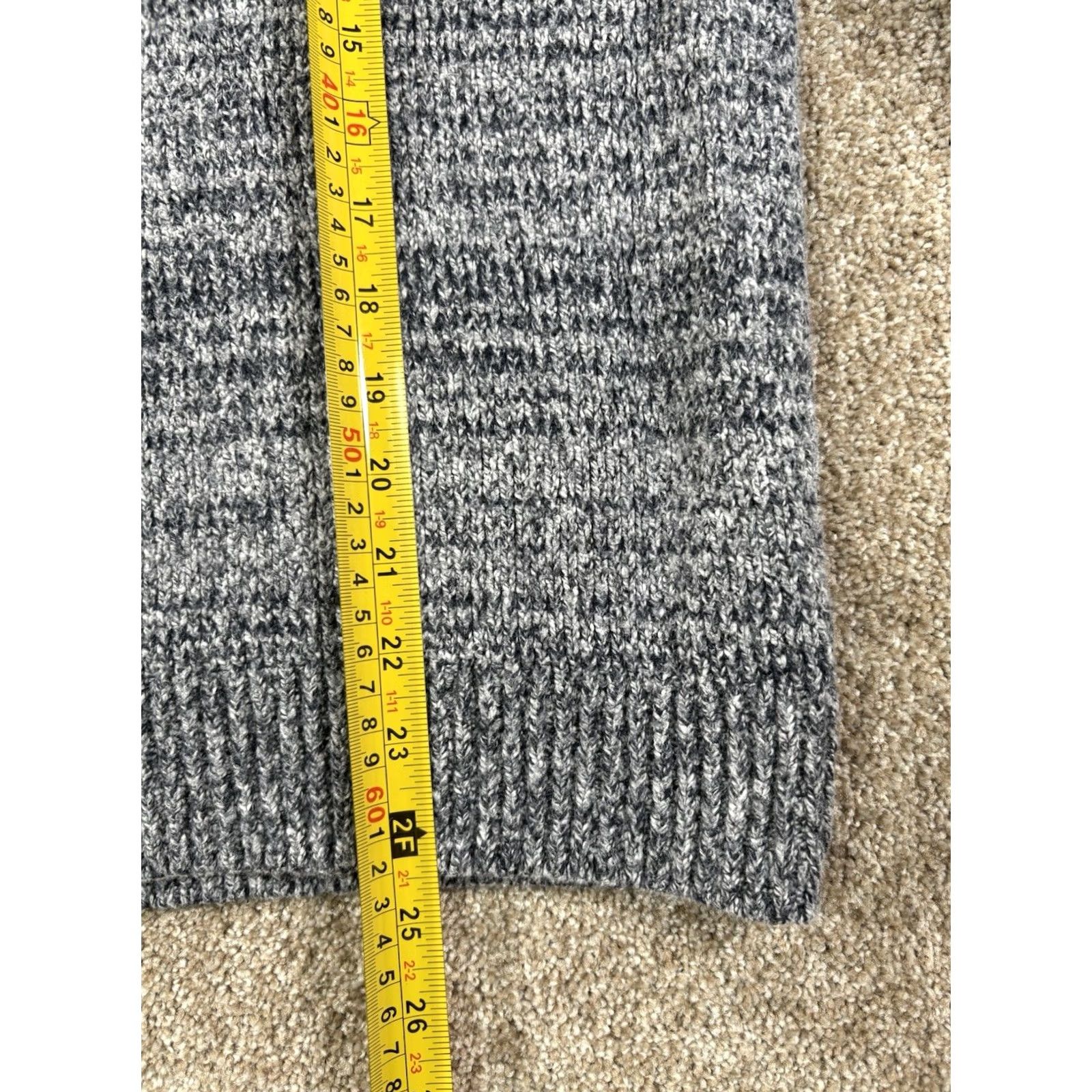 Old Navy Old Navy Hoodie Gray Texture Knit Sweatshirt Pocket Men’s Size M Regular Hooded Pullover Sweatshirt 90s Theme Mens Size US M / EU 48-50 / 2 - 5 Thumbnail