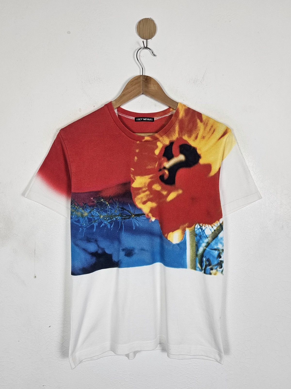 Issey Miyake Issey Miyake pop art tee shirt Size US S / EU 44-46 / 1 - 1 Thumbnail
