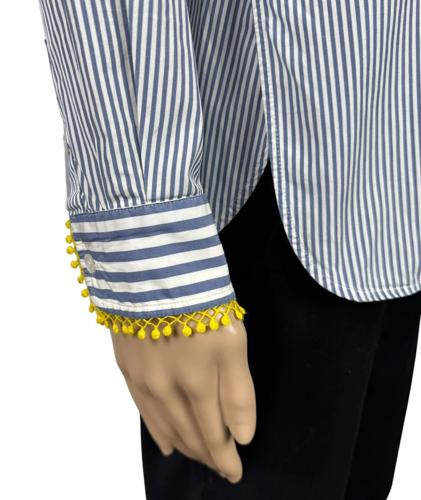 Weekend Max Mara Weekend Max Mara Striped Shirt Size S / US 4 / IT 40 - 4 Thumbnail