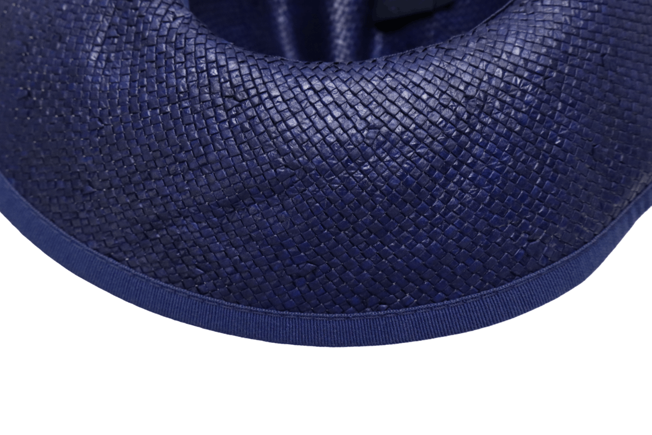 Armani ARMANI JEANS C5453 Hat Women's ONE SIZE Ribbon Royal Paper Size ONE SIZE - 8 Thumbnail