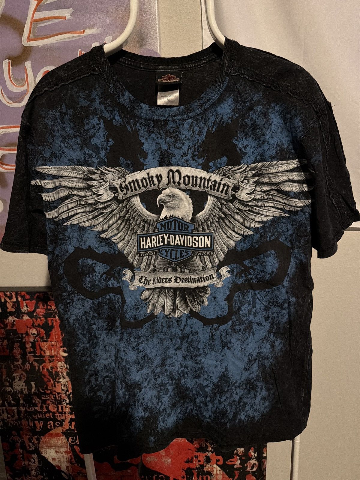 Harley Davidson Harley All over Print Tee Size US M / EU 48-50 / 2 - 1 Thumbnail