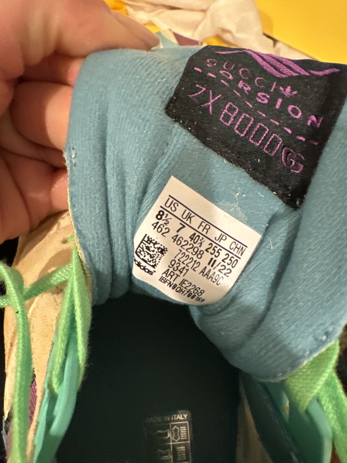 Adidas × Gucci Gucci x Adidas Suede Madeira sneaker | Grailed