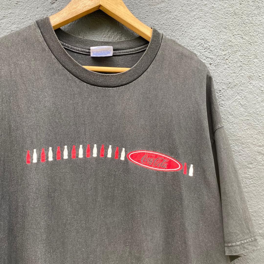 Other Thrashed Faded Vintage Coca Cola Tee Size US XL / EU 56 / 4 - 3 Thumbnail