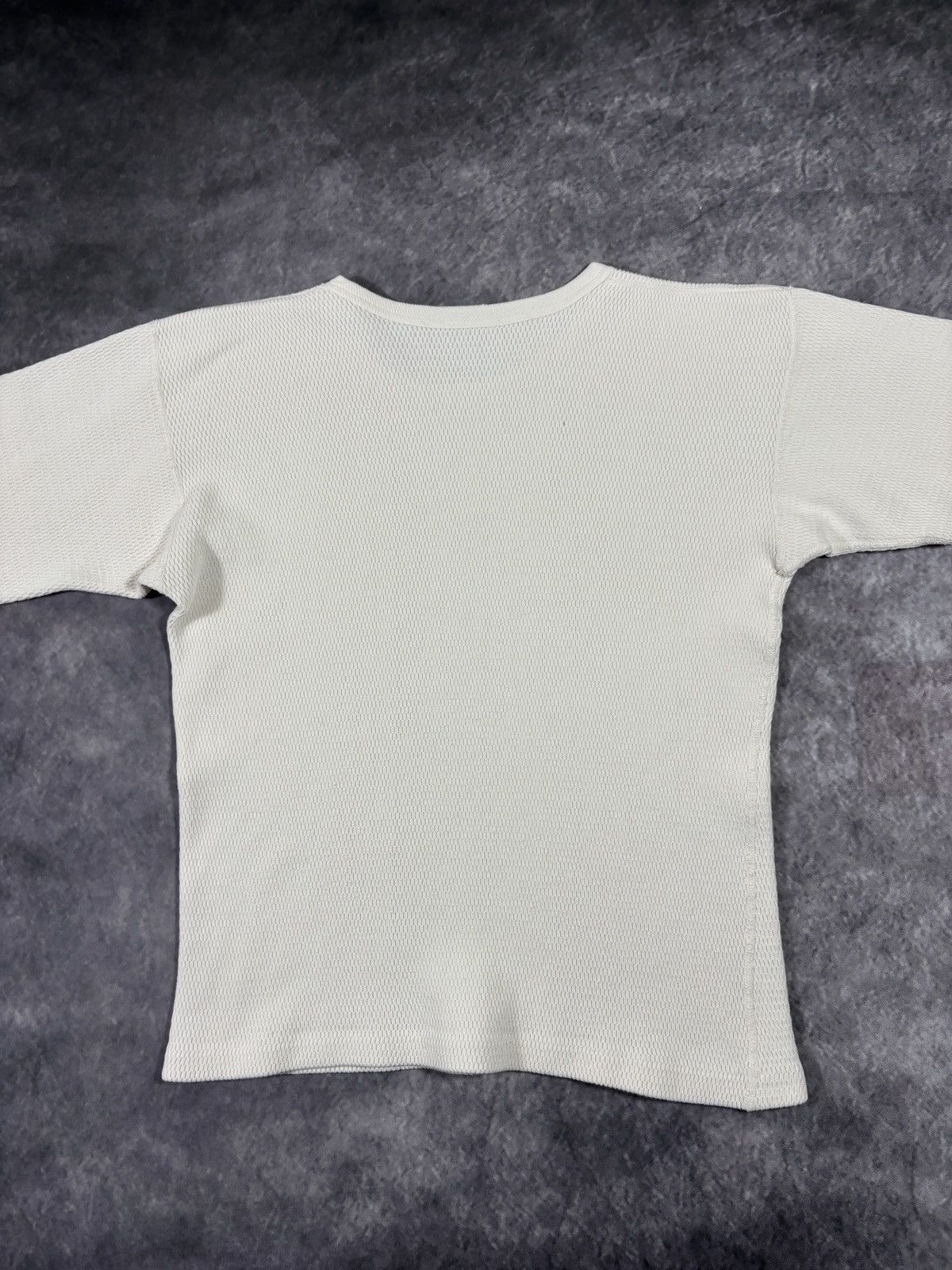 Vintage True Vintage Thermal Longsleeve Blank Raschel USA 1950s 60s Size US S / EU 44-46 / 1 - 9 Thumbnail