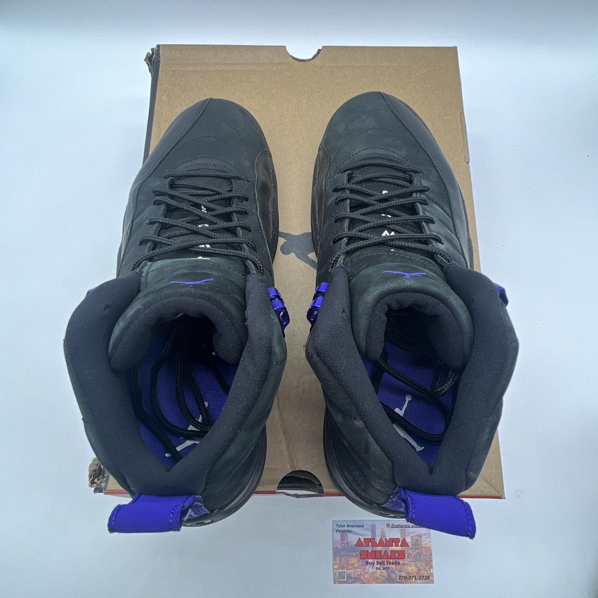 Jordan Brand Air Jordan 12 dark concord Size US 10.5 / EU 43-44 - 7 Thumbnail