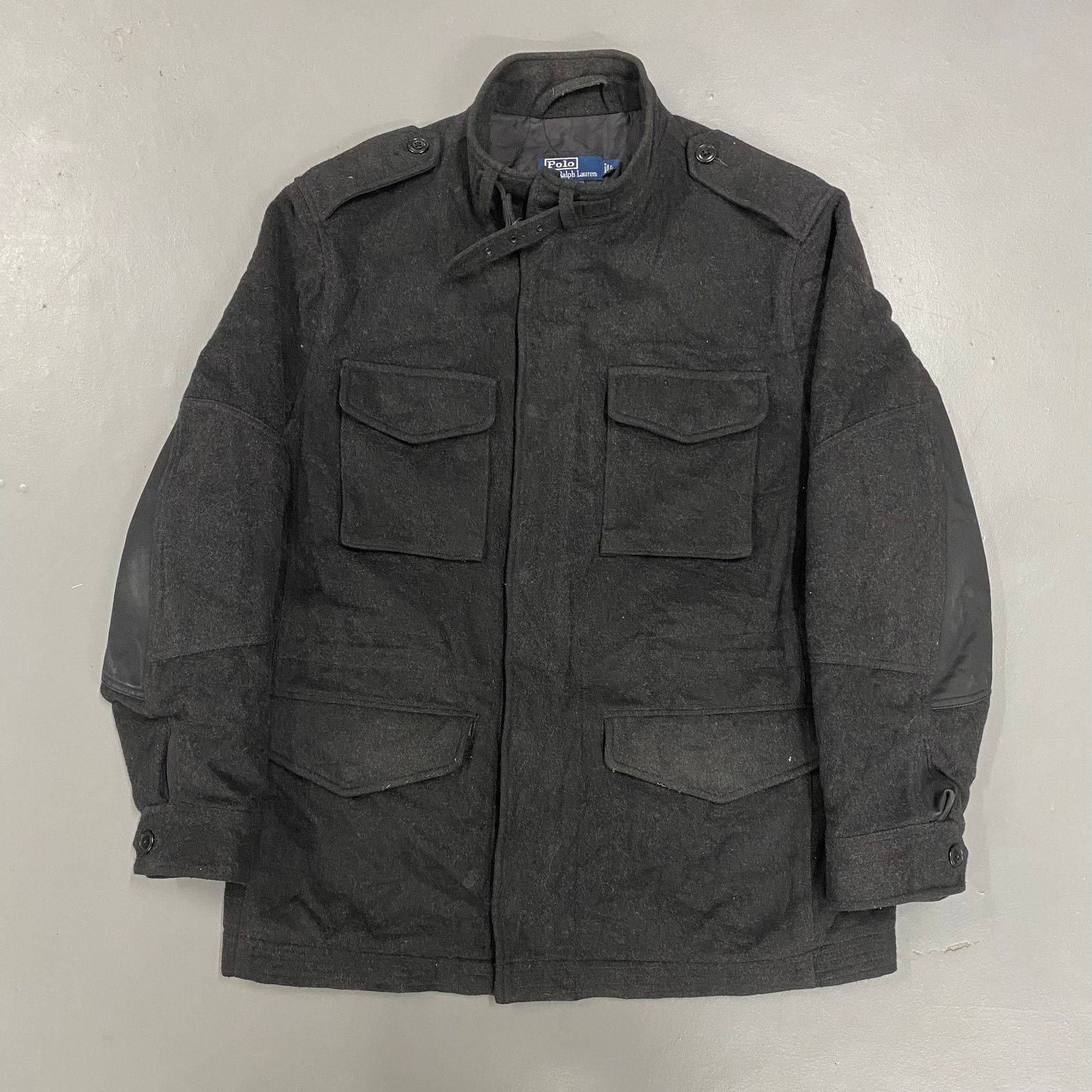 ジャケット・アウター 90s Polo Ralph Lauren Wool Field Jacket RARE 90s Polo Ralph Lauren Wool Field Jacket