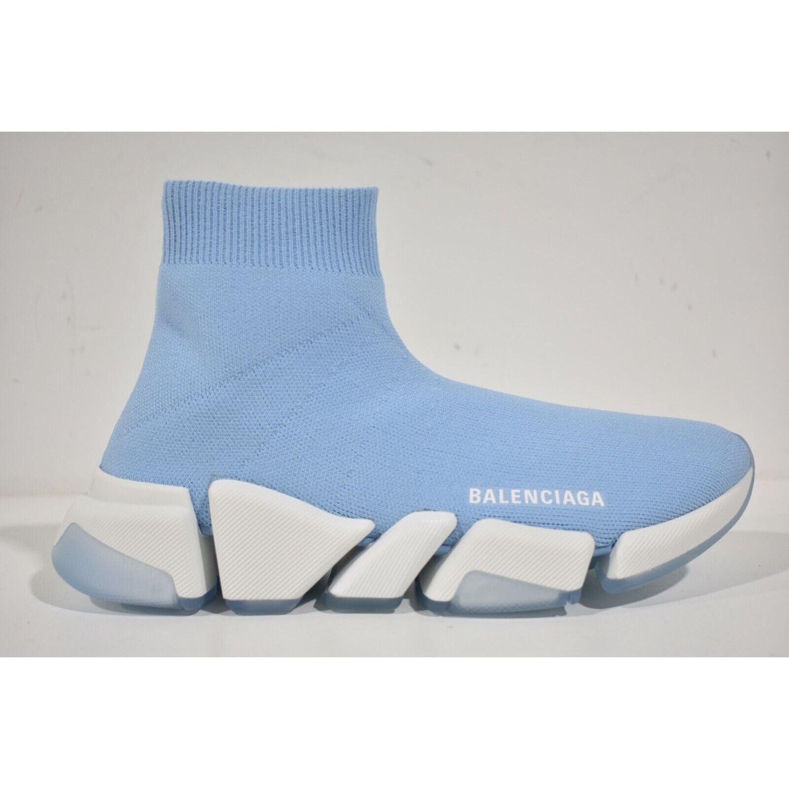 Balenciaga Speed 2.0 Sock High Top Knit Pull Trainer Sneaker 42 Size US 12 / IT 42 - 2 Thumbnail