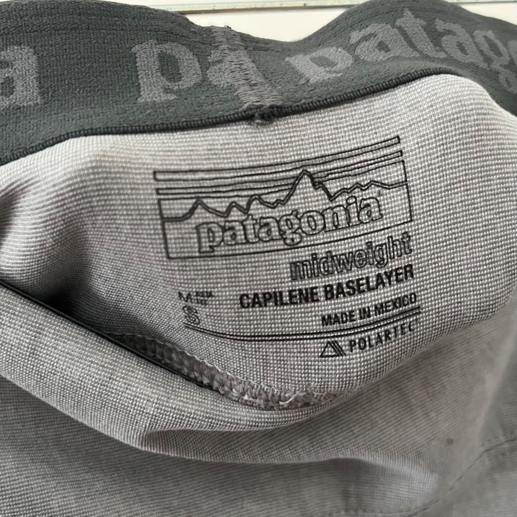 Patagonia Patagonia Men's/Women's Grey Capilene Thermal Baselayer Pant Size 26" / US 2 / IT 38 - 3 Thumbnail