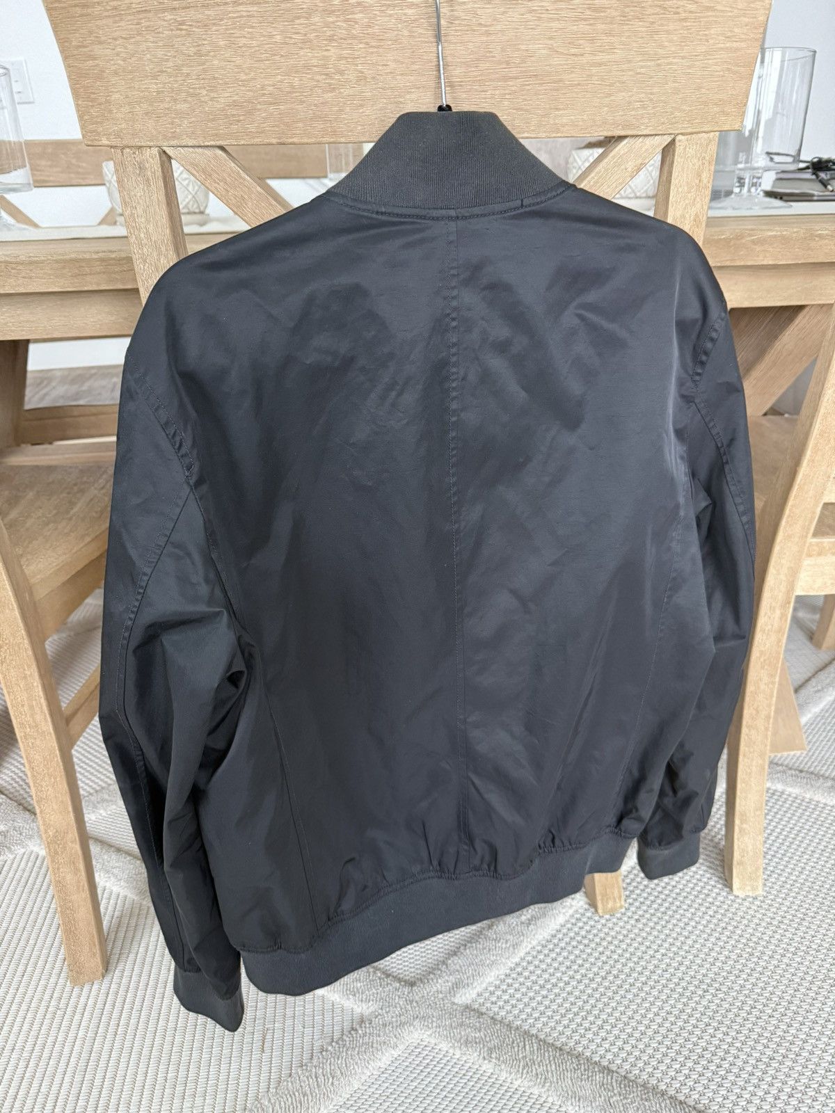 John Varvatos John Varvatos Black Bomber Jacket Size US M / EU 48-50 / 2 - 3 Thumbnail