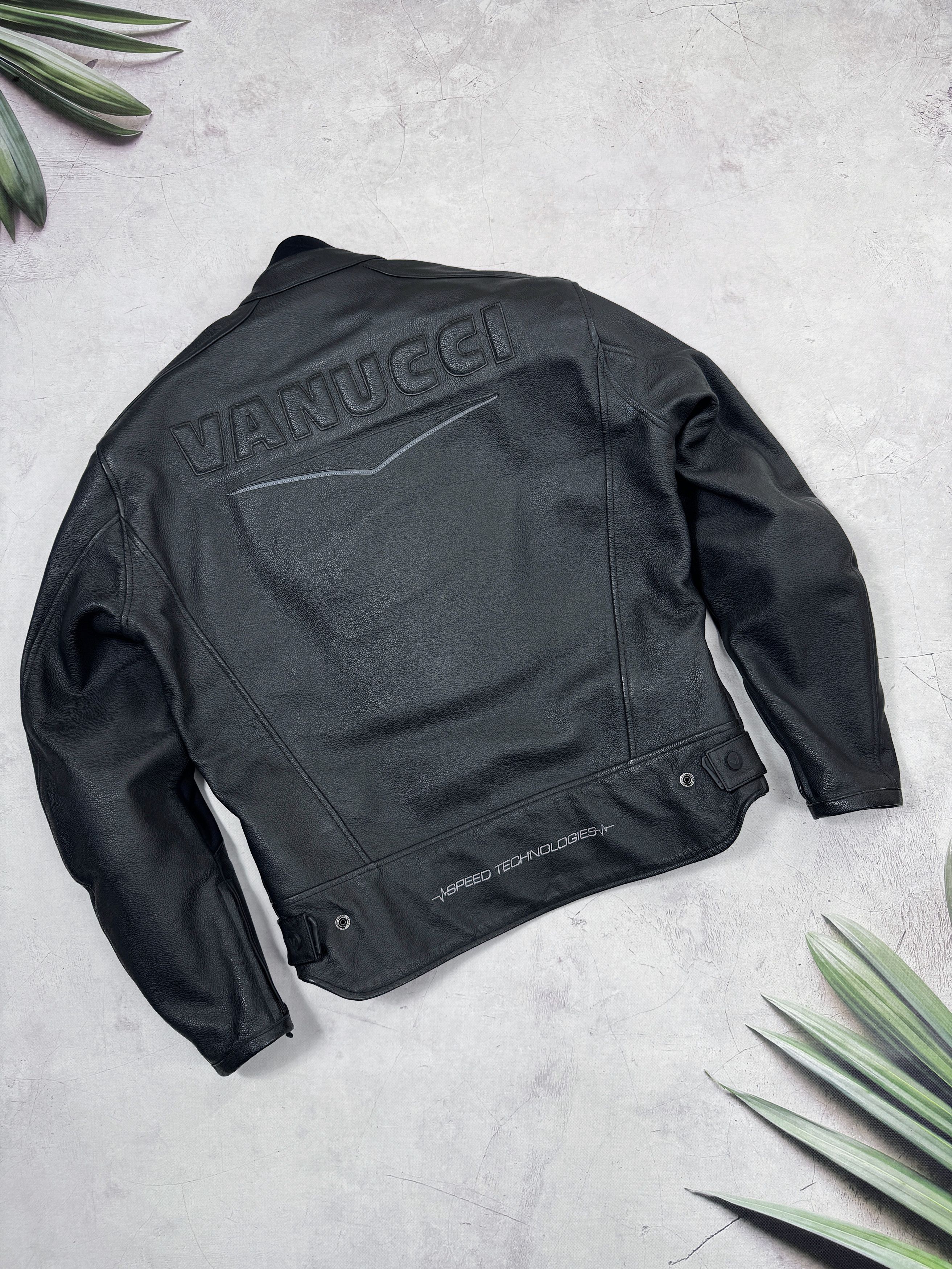 Other Vanucci Moto Leather Jacket with Protection Size US L / EU 52-54 / 3 - 18 Thumbnail