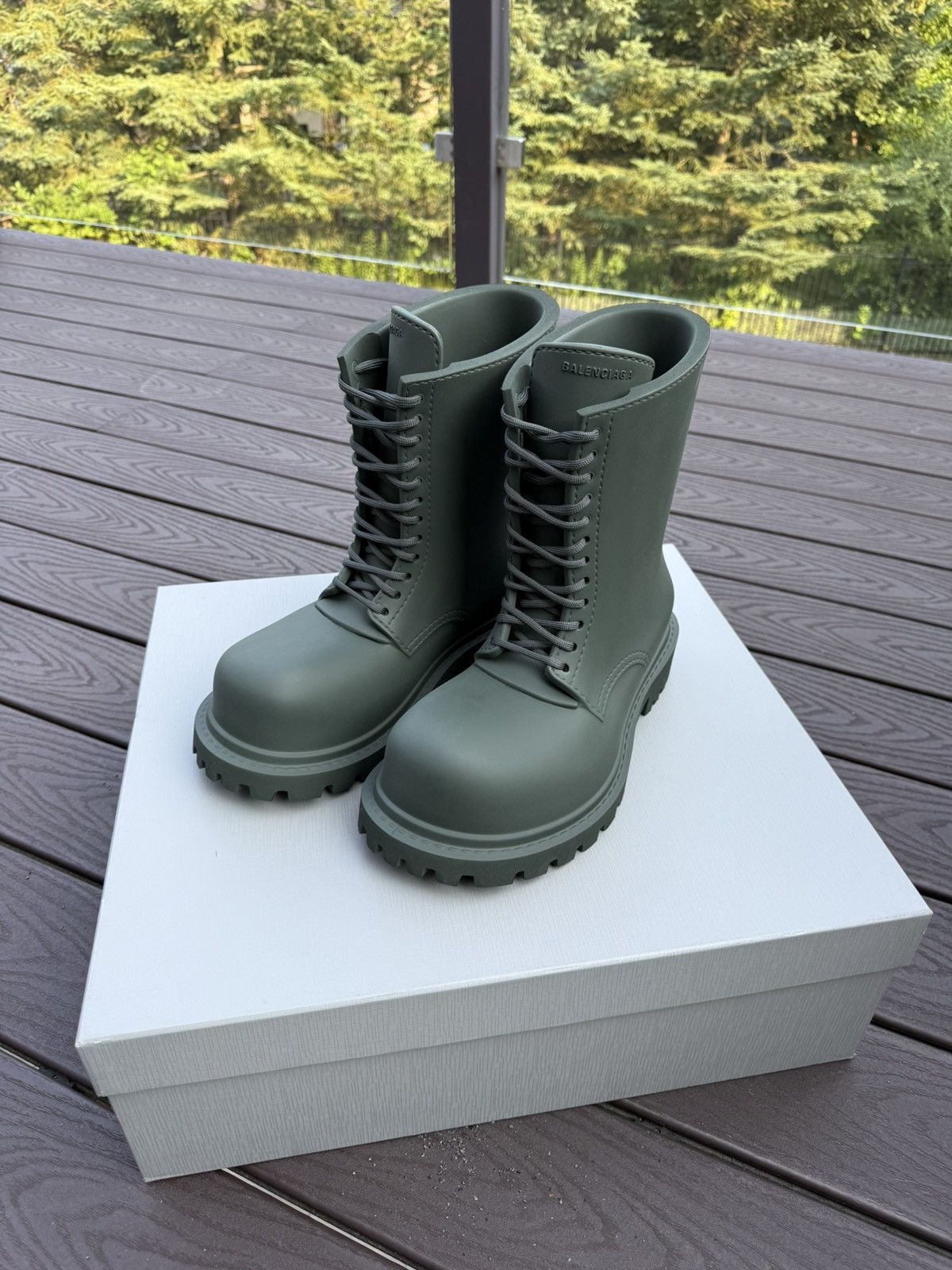 Balenciaga Steroid boot derby 42 | Grailed