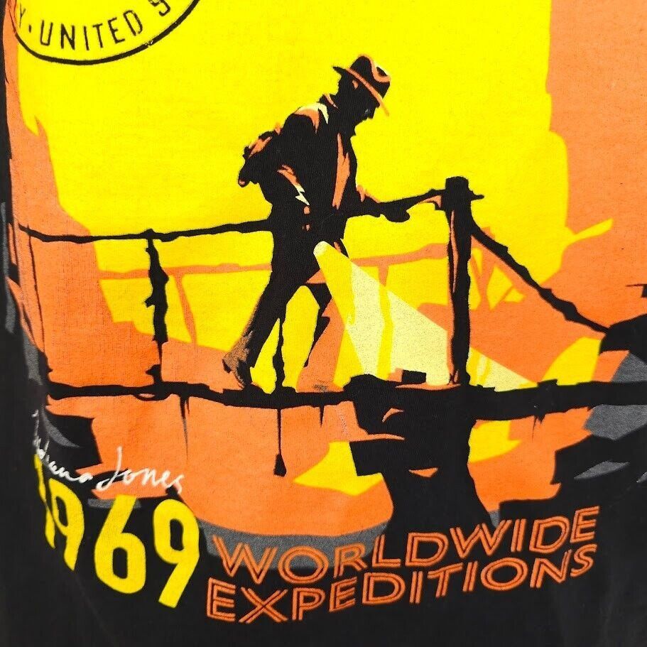 Other Indiana Jones T Shirt Mens Size Small Black 1969 Worldwide Size US S / EU 44-46 / 1 - 3 Thumbnail