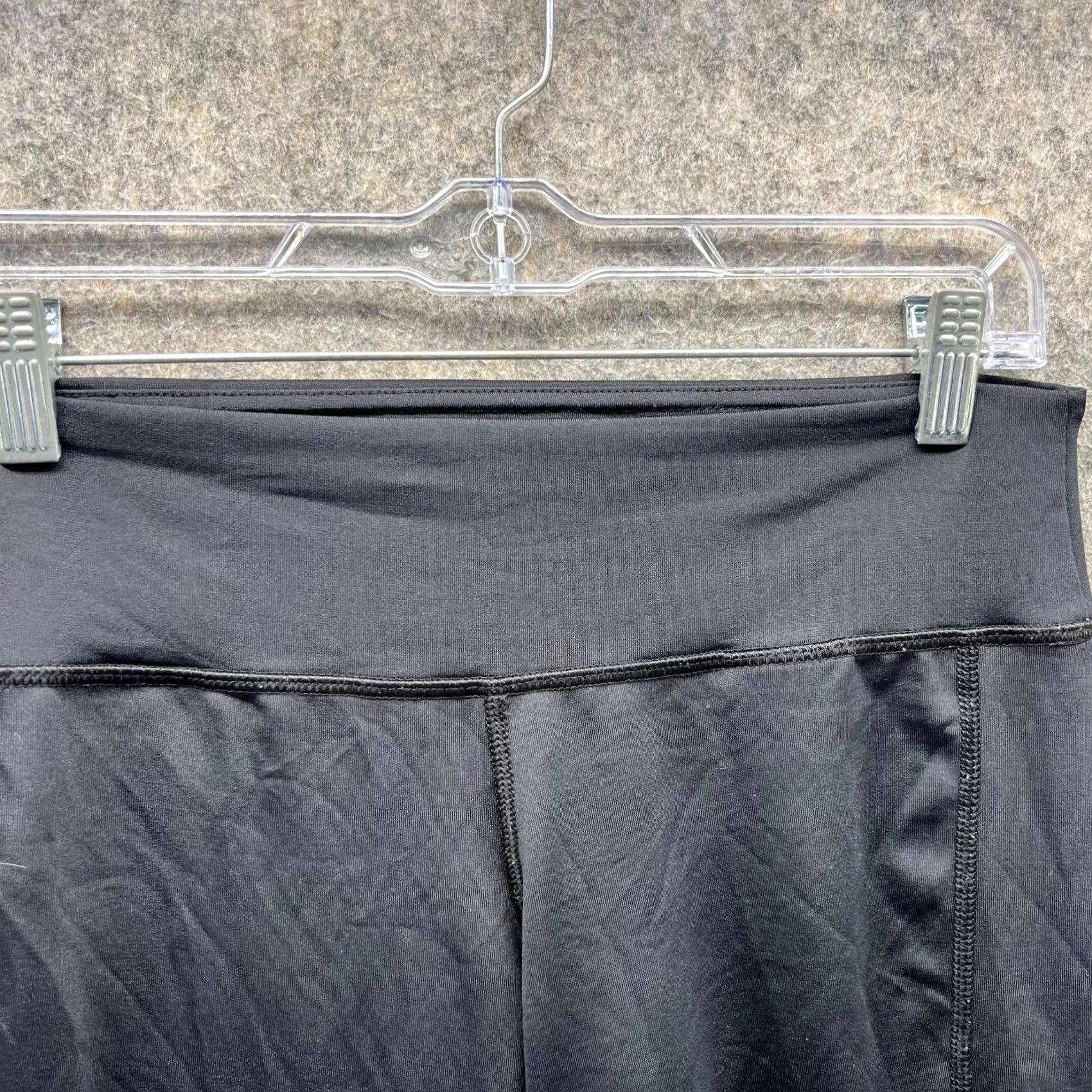 Vintage Columbia Leggings Women XS Black Polyester Knit Stretch Skinny Inseam 29 Athletic Pockets Sports Training Gym Size 26" / US 2 / IT 38 - 5 Thumbnail