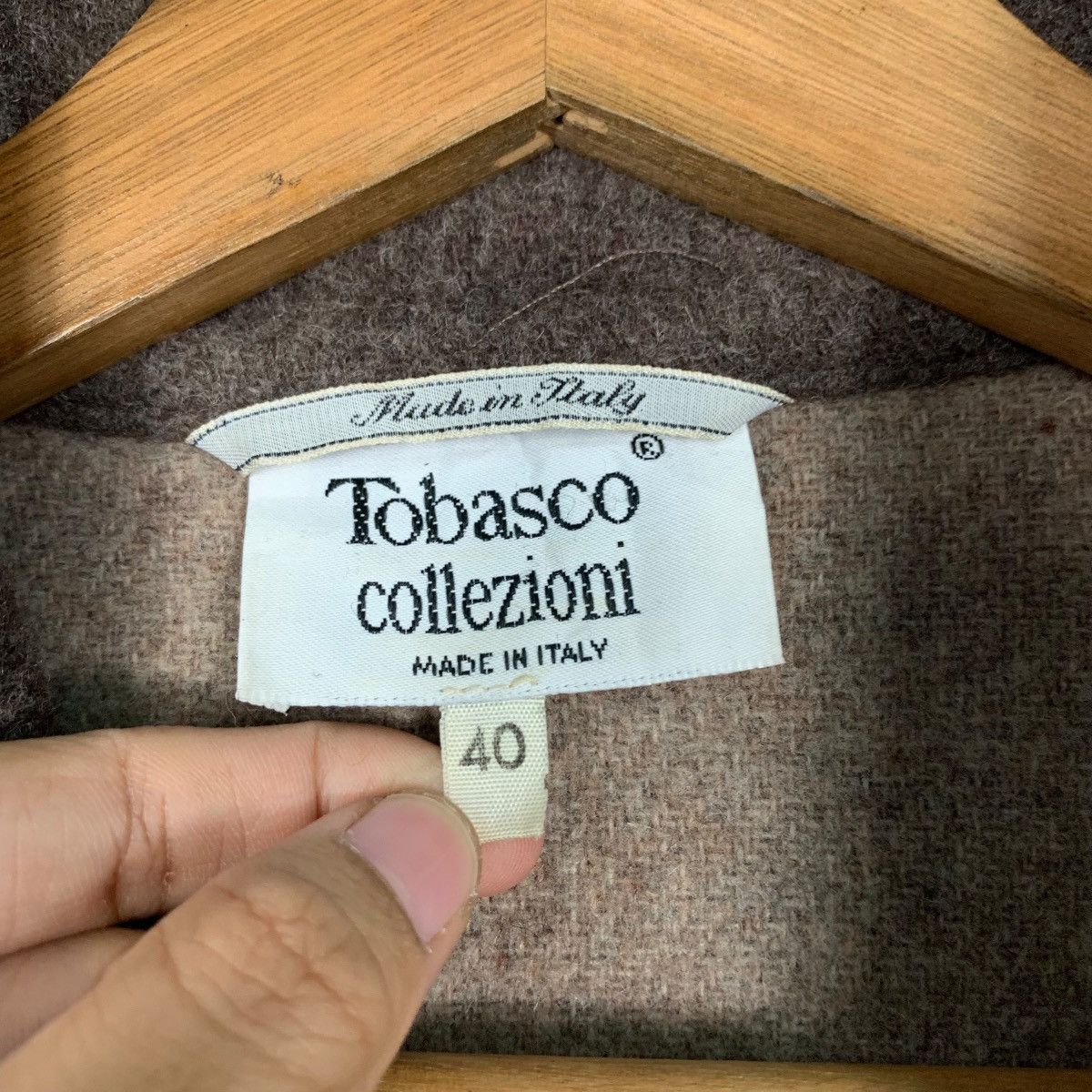 Tabasco TOBASCO COLLEZIONI Sleeveless Wool Vest #1837-C80 Size S / US 4 / IT 40 - 14 Thumbnail