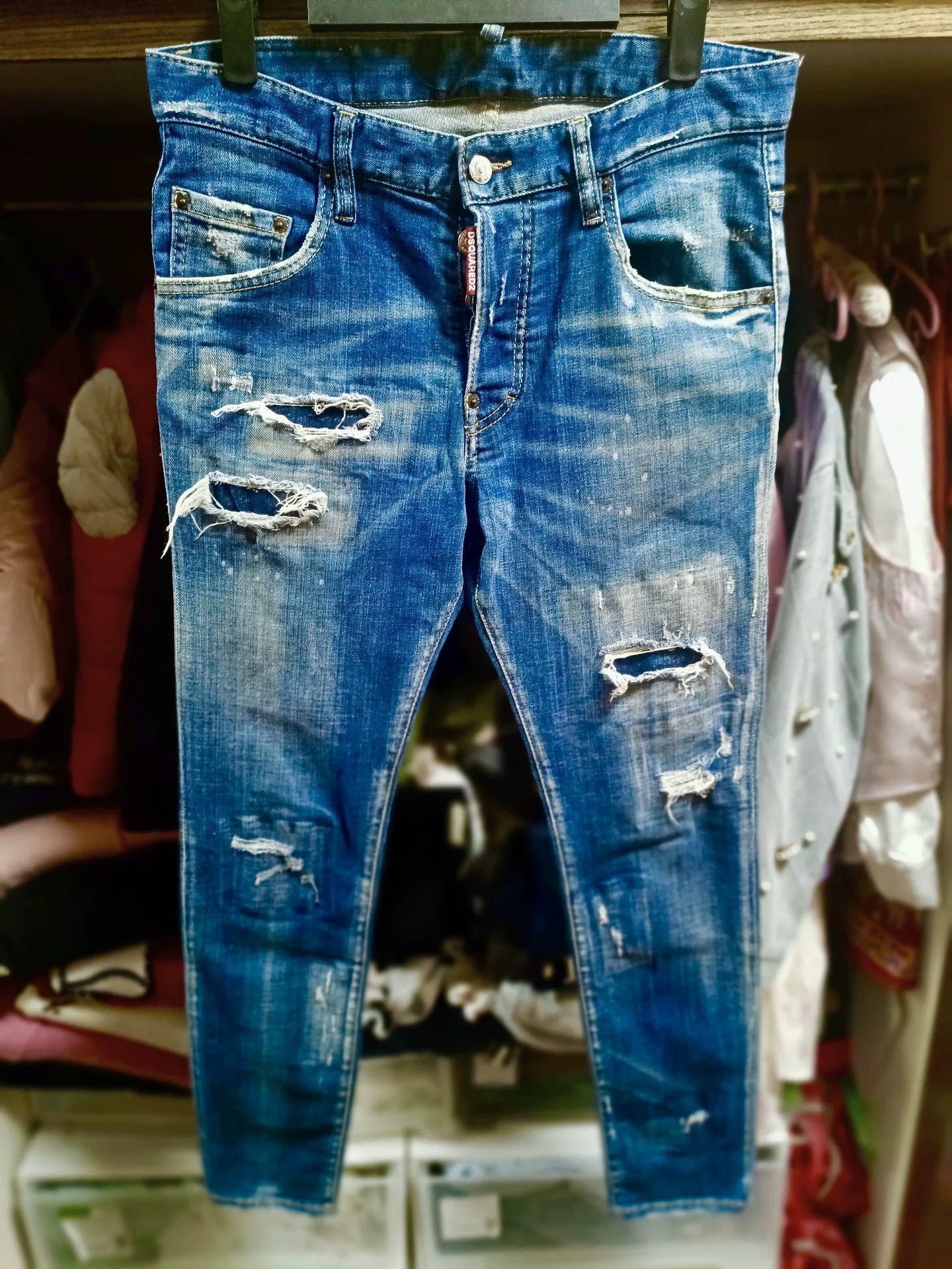Dsquared2 Dsquared2 D2 High-End Jeans Size US 30 / EU 46 - 1 Thumbnail