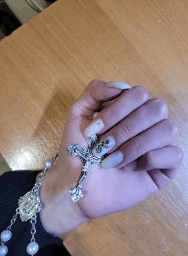 Japanese Brand Saint Benedict Rosary Necklace Chain Catholic Jesus Size ONE SIZE - 4 Thumbnail