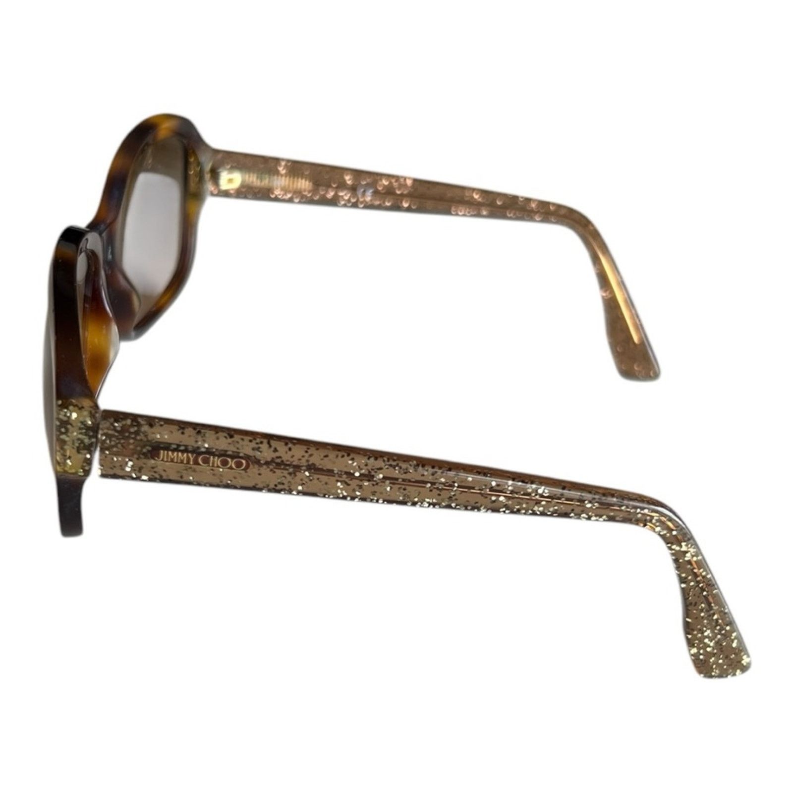 Jimmy Choo JIMMY CHOO Brown Gradient Rectangular Sunglass KYLE 0Q9W 57 Size ONE SIZE - 2 Thumbnail