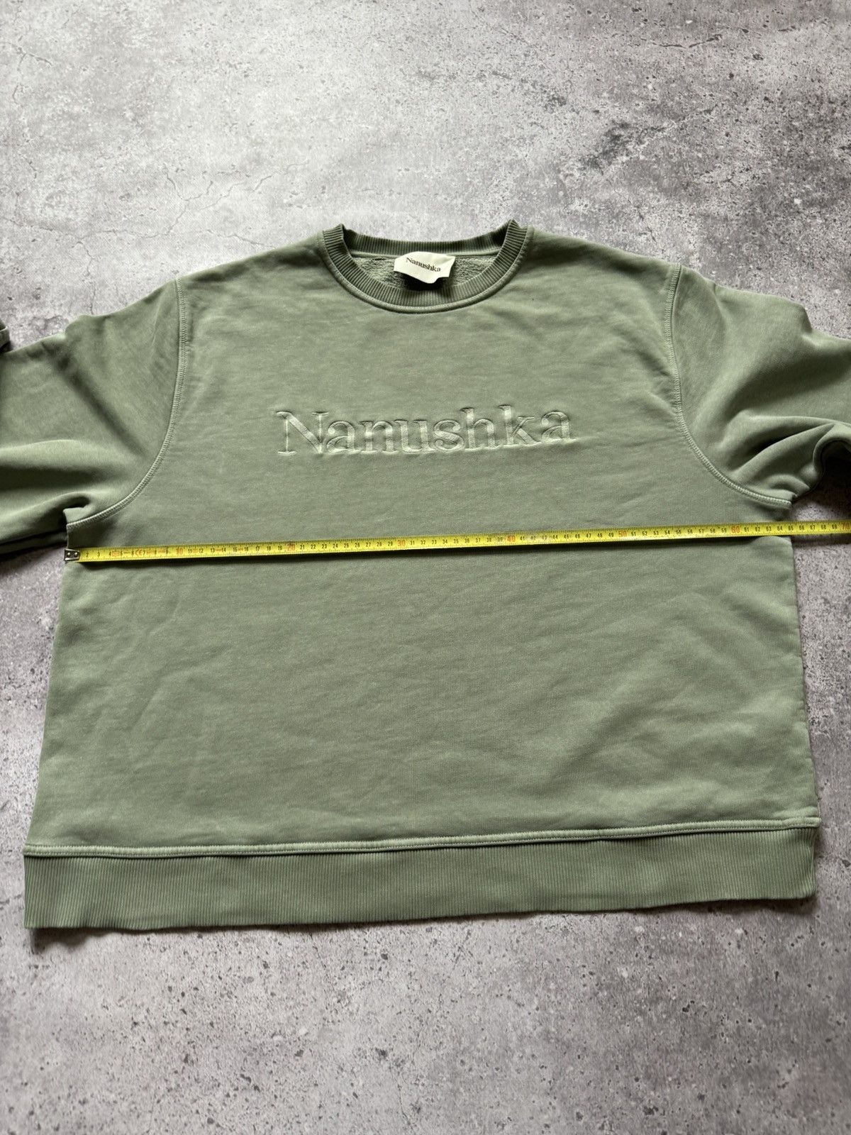 Nanushka Nanuska washed garment dayed Embroidered Sweatshirt Size US M / EU 48-50 / 2 - 7 Thumbnail