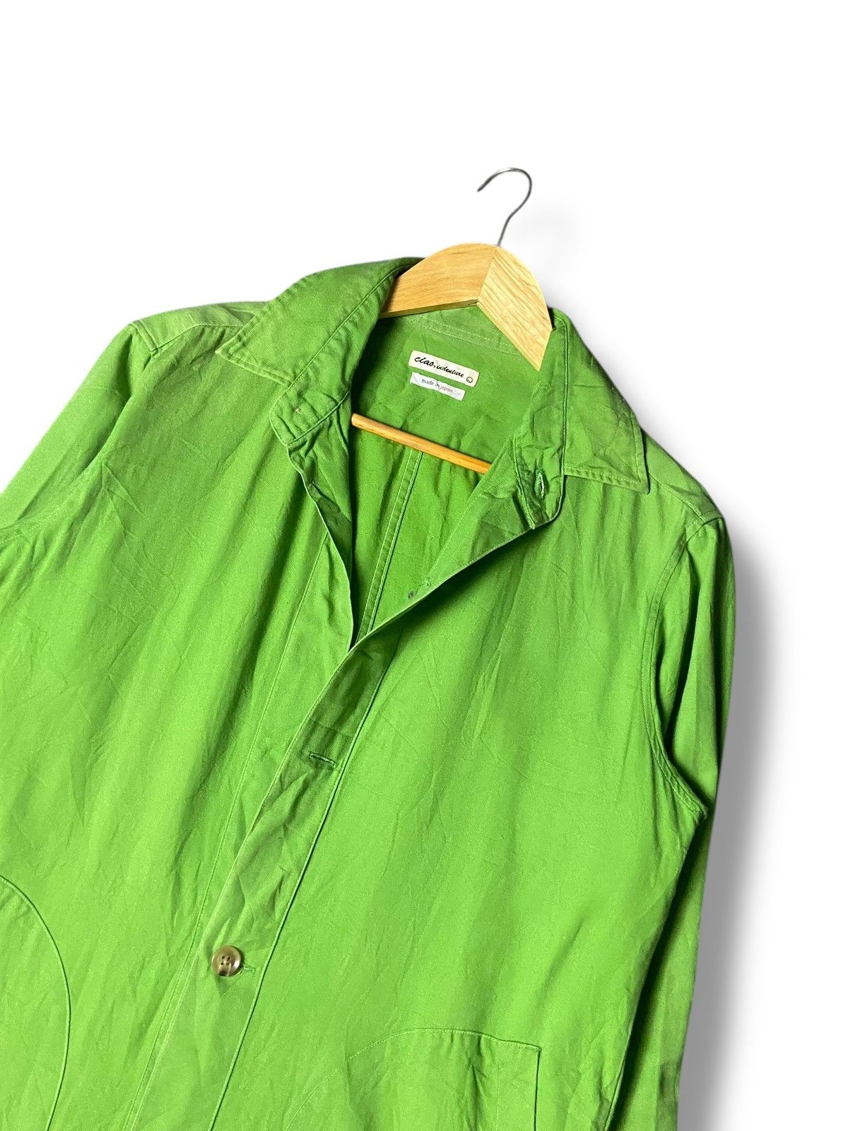 Japanese Brand Ciao Indexture Brand Buttoned Jacket (154) Size US S / EU 44-46 / 1 - 3 Thumbnail