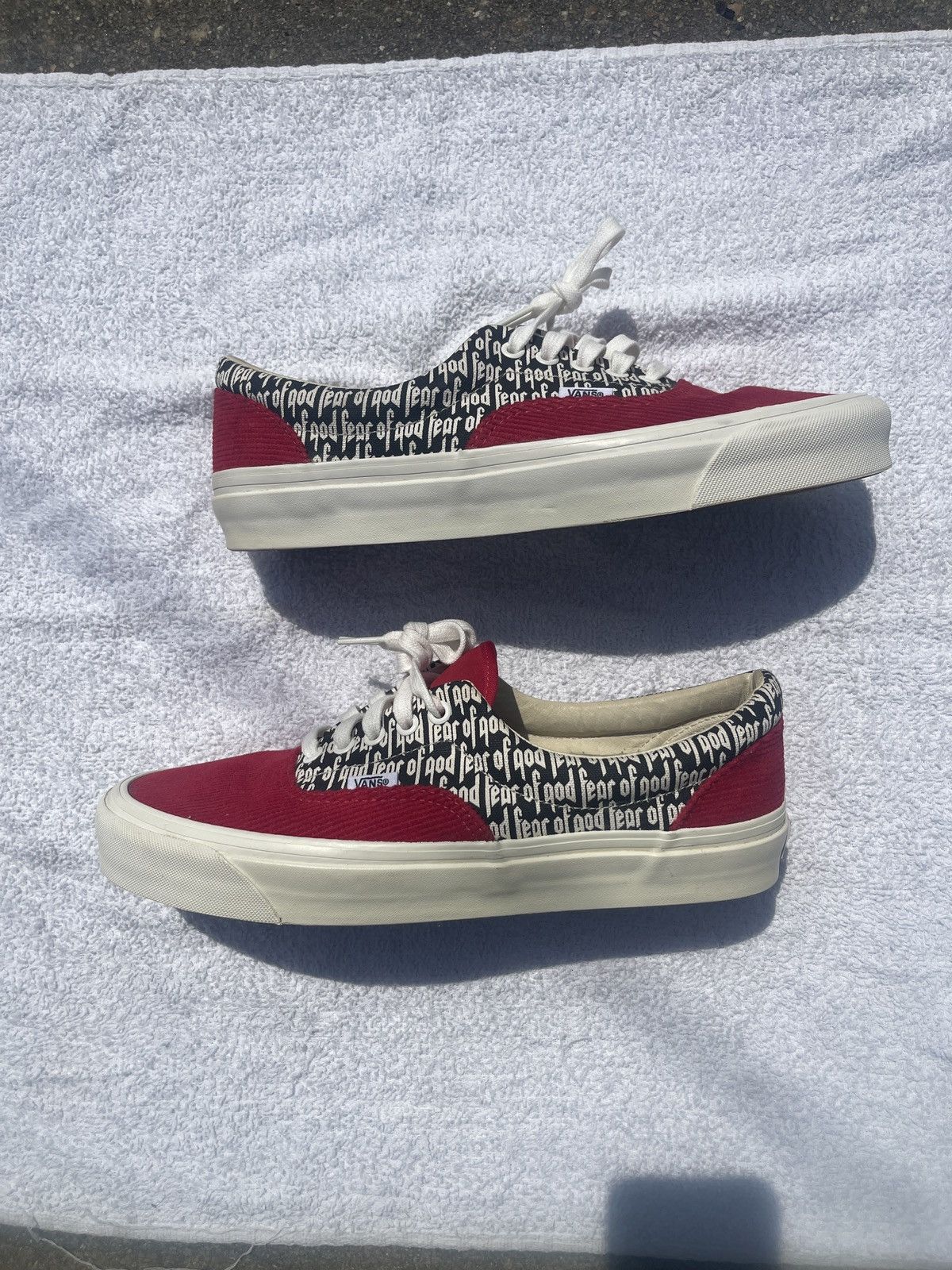 Fear of God × Vans Fear of God x Era 95 DX Collection 2 Red Size US 10.5 / EU 43-44 - 6 Thumbnail