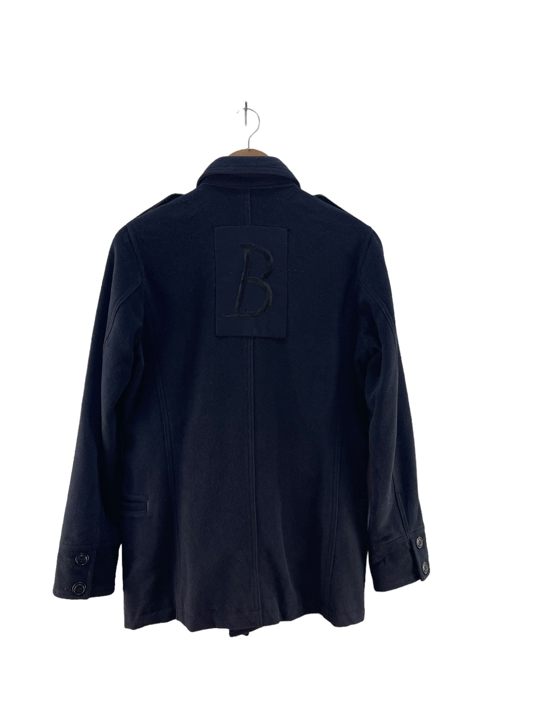 Blue Blue Japan Vintage Blue Blue Japan Wool Coat Jacket Size M / US 6-8 / IT 42-44 - 1 Thumbnail
