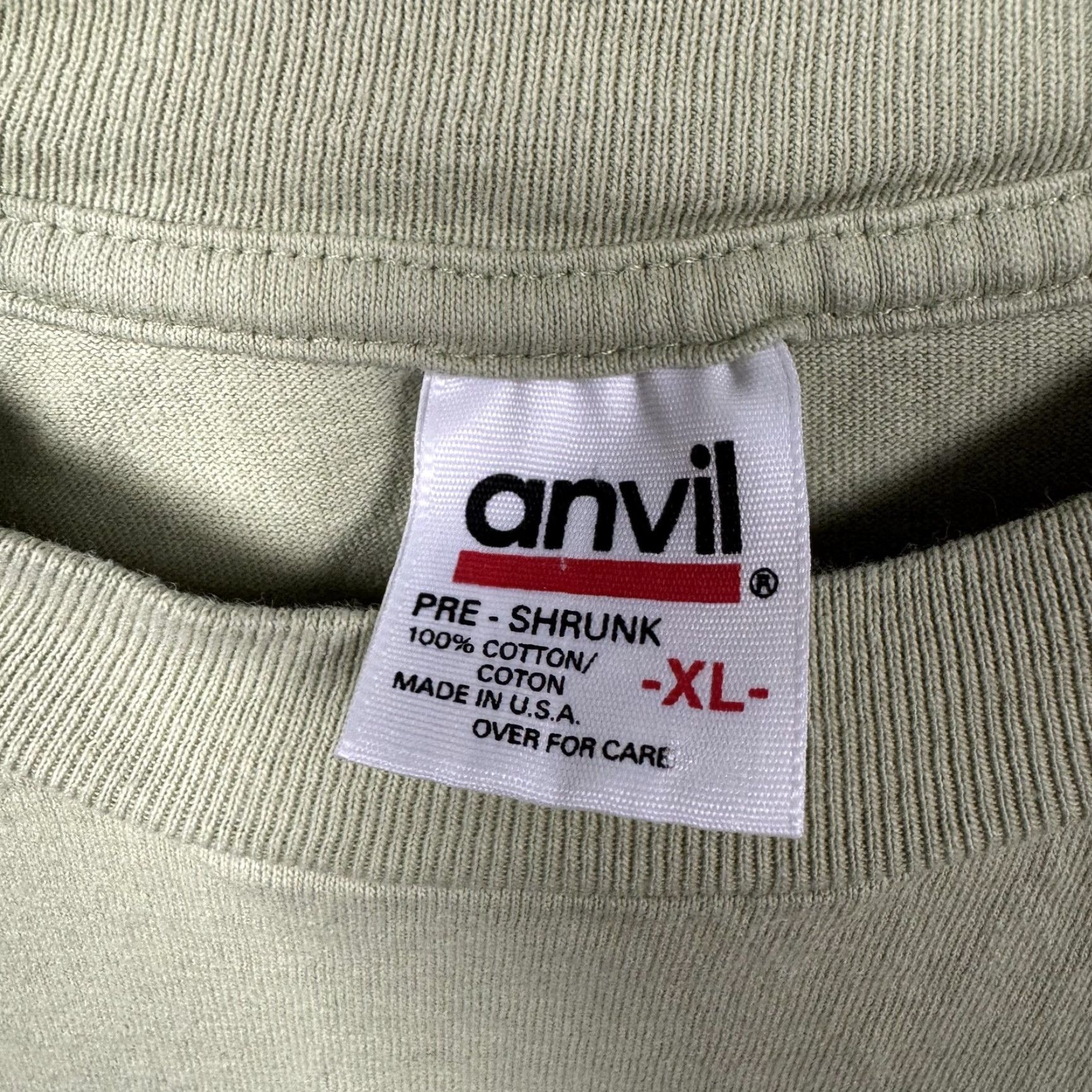 Anvil VINTAGE Anvil Hawaii Shirt Mens XL Green Graphic Tee Fish Marlin 100% Cotton USA Shirts Mens XL Green Graphic Print 90s Theme Travel Size US XL / EU 56 / 4 - 4 Thumbnail