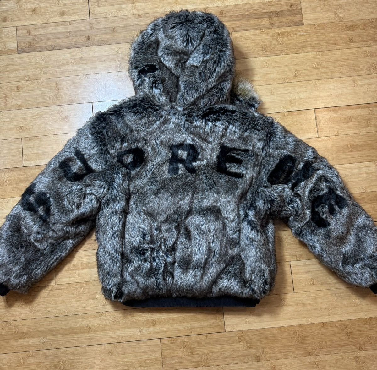 Maison Margiela × Supreme MM6 Supreme Foil Hooded Work Jacket