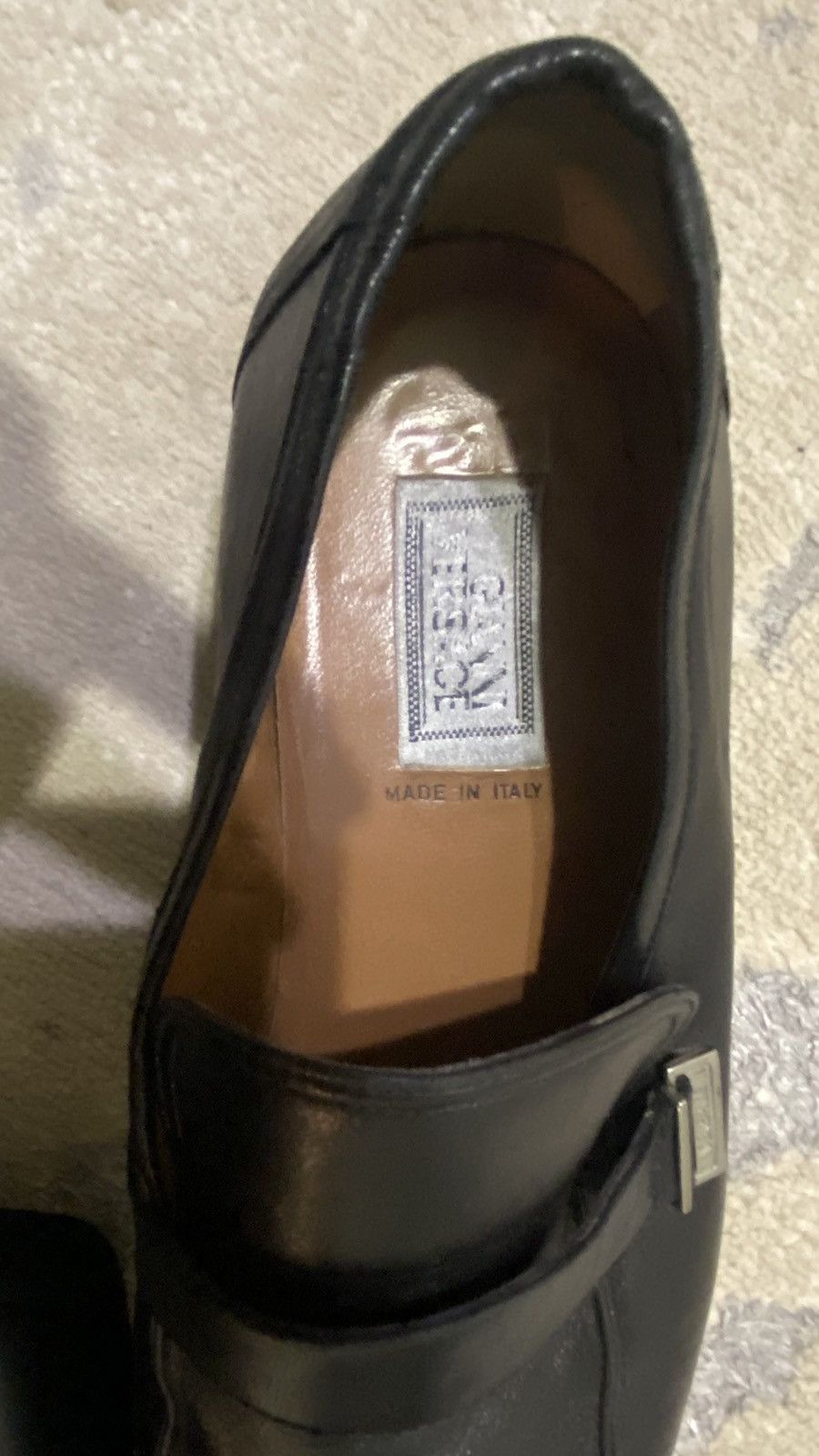 Other Vintage Gianni Versace Leather Shoes Margom Made in Italy Size US 8 / EU 41 - 8 Thumbnail
