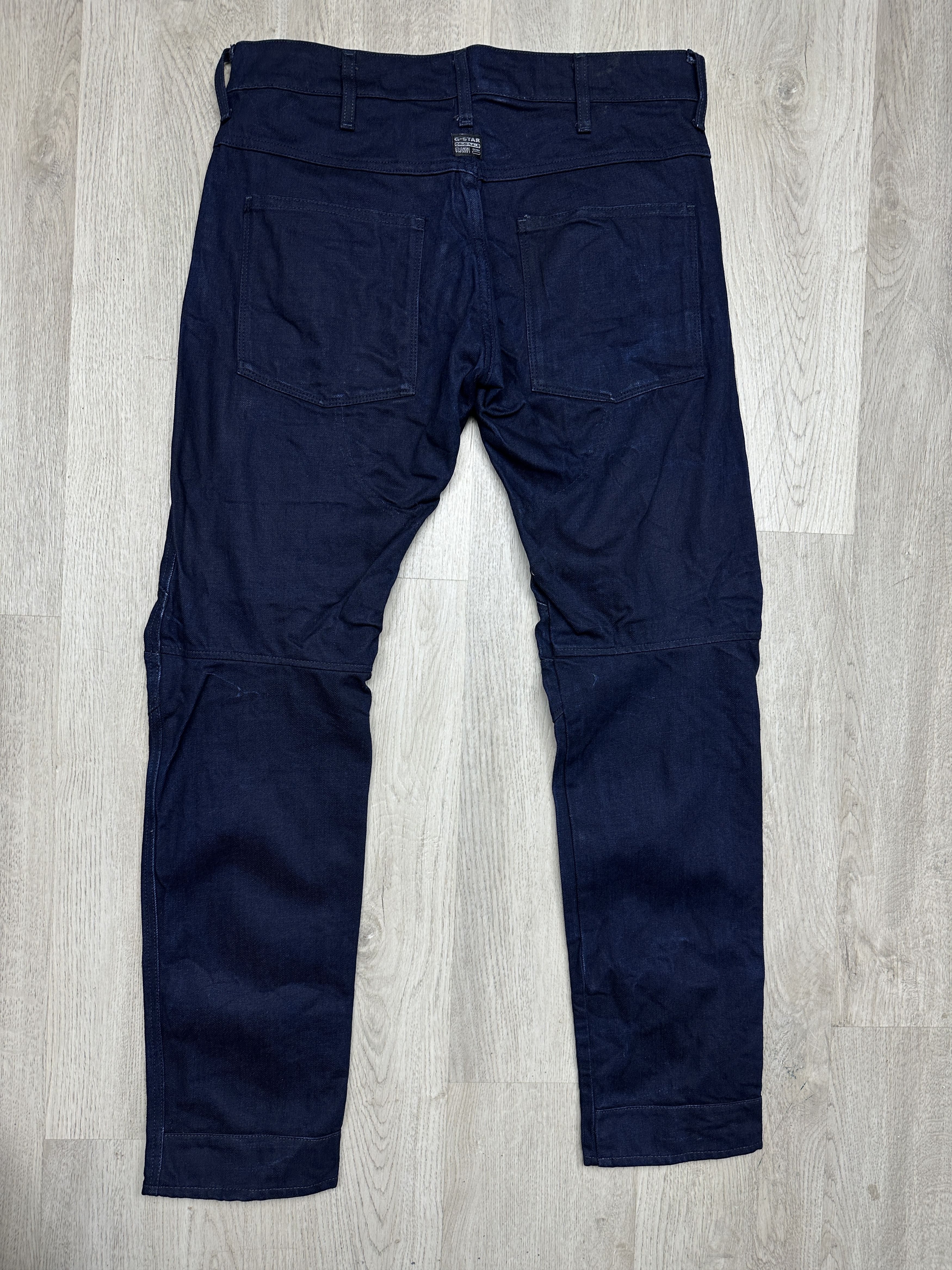 G-Star G Star Raw 5620 3D Low Tapered Denim Double Knee Pants Jeans Size US 31 - 5 Thumbnail