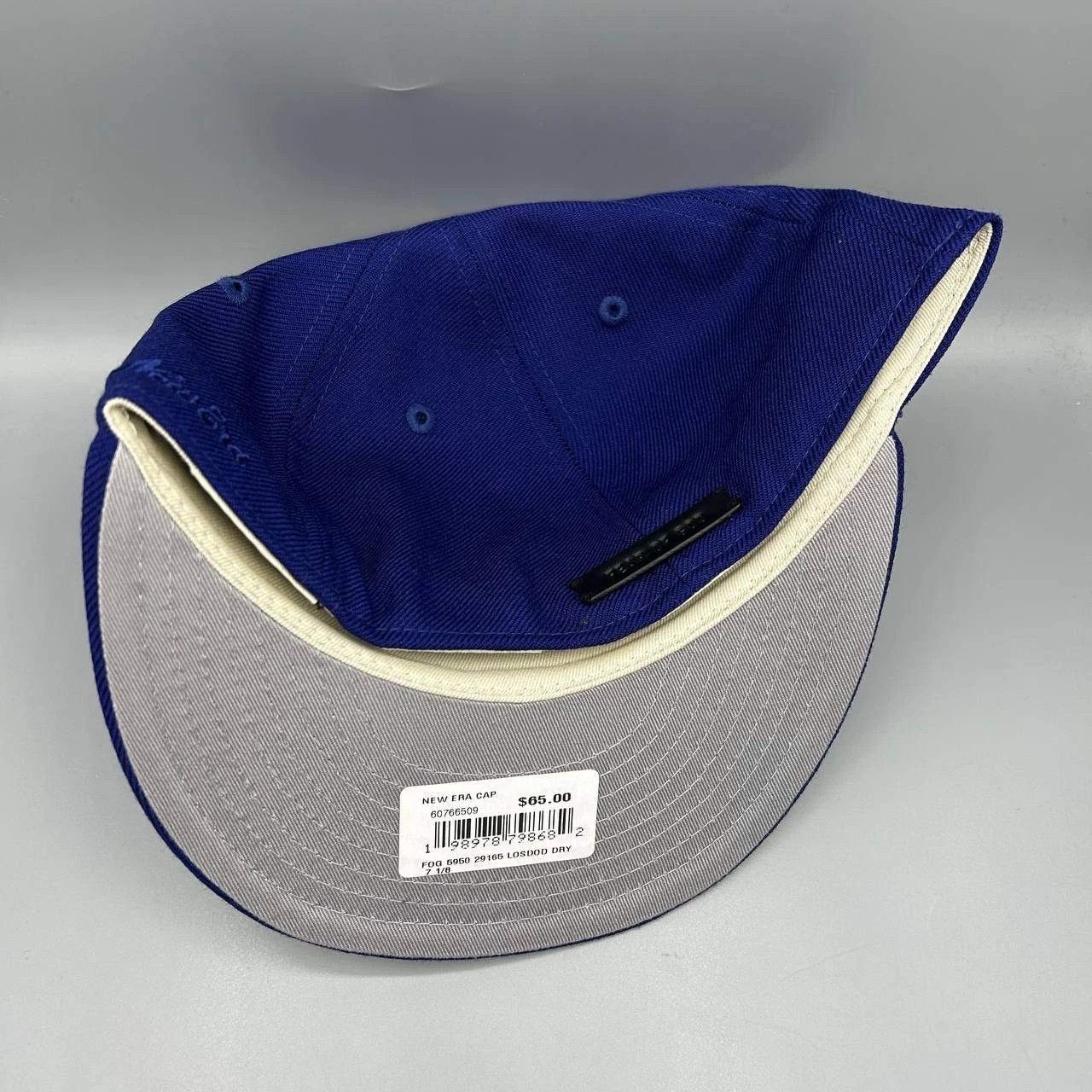 New Era Fear of God Hat Men 7 1/8 Fitted Cap LA Dodgers FOG Wool New Size ONE SIZE - 8 Thumbnail
