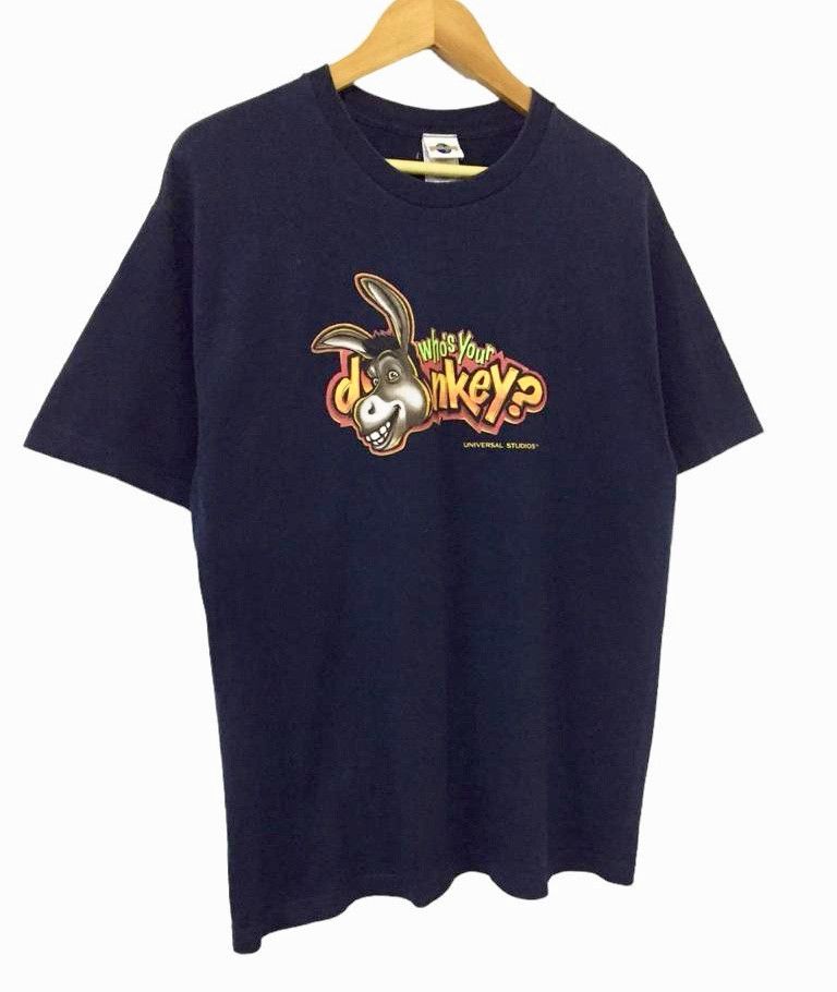 Beauty Beast × Vintage VINTAGE 00s SHREK 4D ANIMATION MOVIE TSHIRT Size US L / EU 52-54 / 3 - 2 Thumbnail