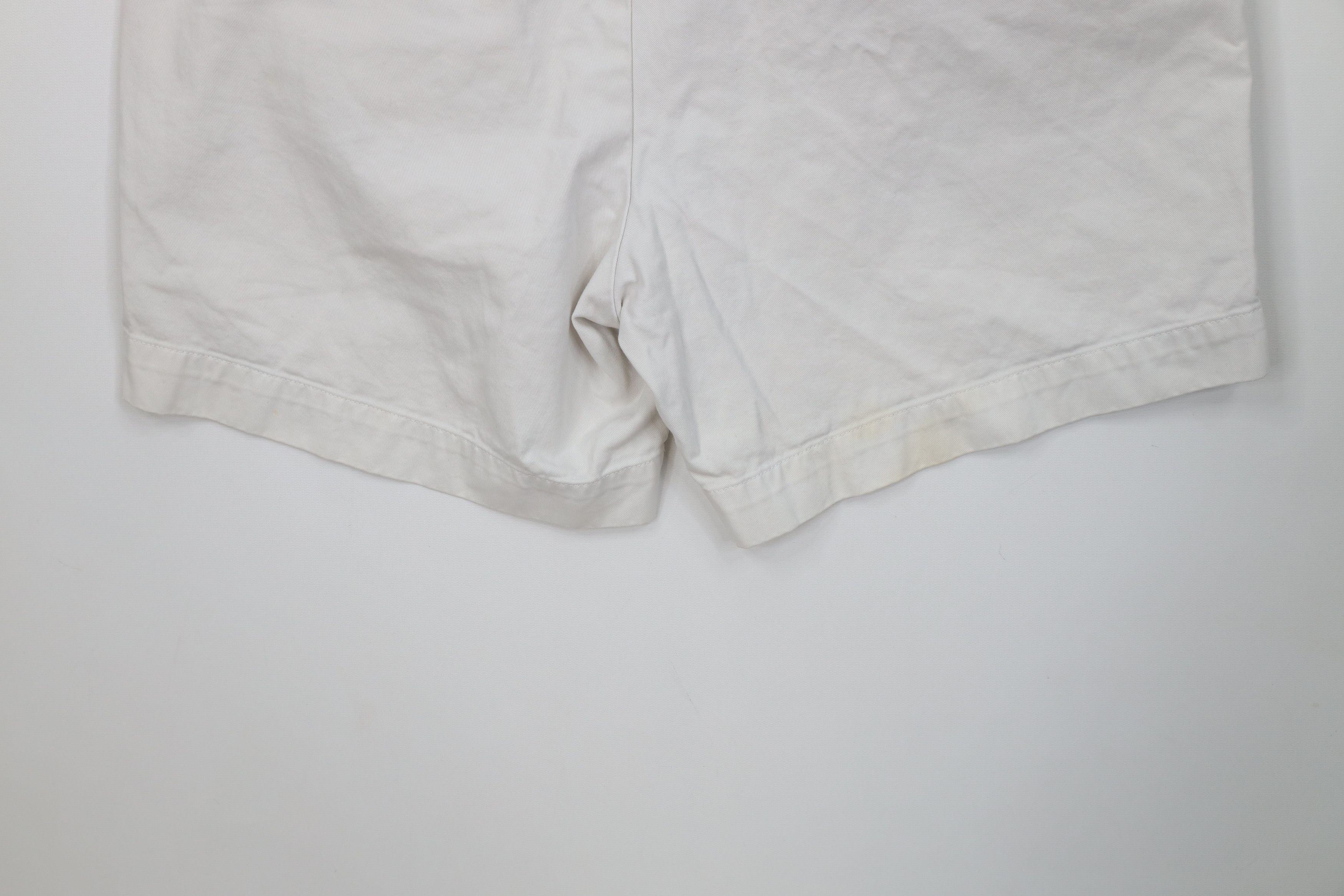Ralph Lauren Vintage Ralph Lauren Above Knee Chino Shorts Cotton Beige Size US 34 / EU 50 - 13 Thumbnail