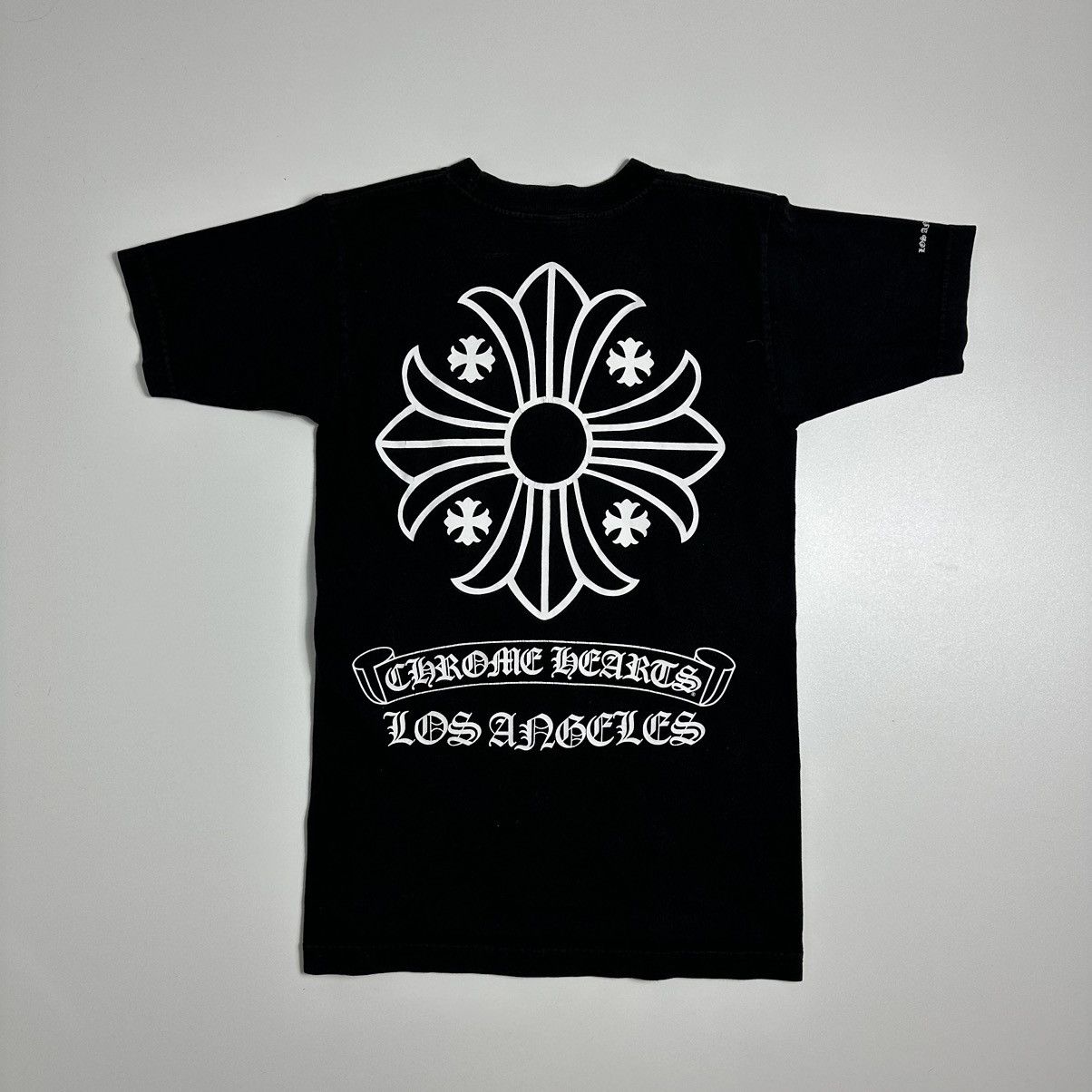 image of Chrome Hearts Los Angeles Exclusive Tee in Black, Men's (Size Small)