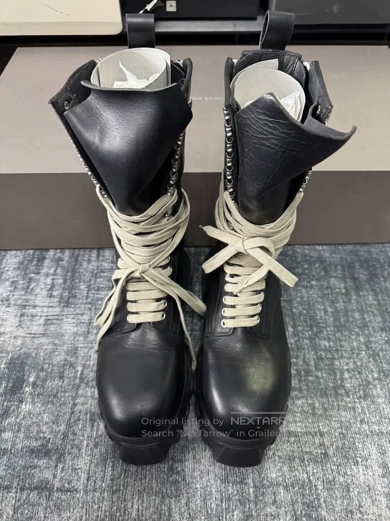 Rick Owens Rick Owens Octopus Strap Military Boots Size US 6 / EU 39 - 2 Thumbnail