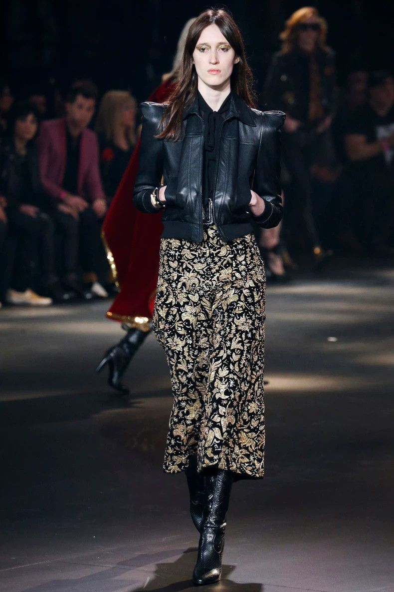 Saint Laurent Paris Saint Laurent Paris16fw bow tie silk Darth Vader shirt 250 Size S / US 4 / IT 40 - 9 Thumbnail