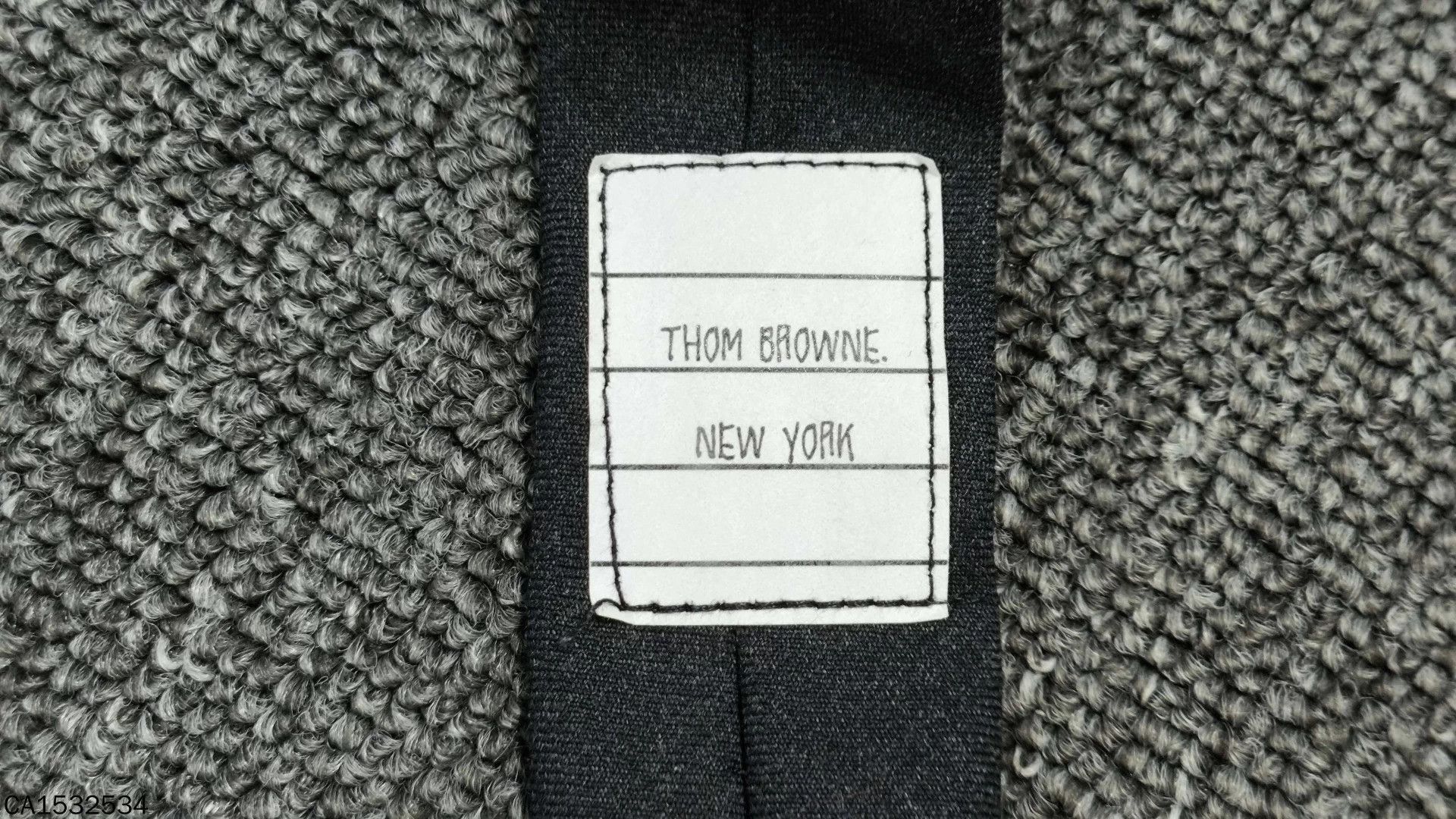 Thom Browne Thom Browne gray stripe tie 99new Size ONE SIZE - 5 Thumbnail