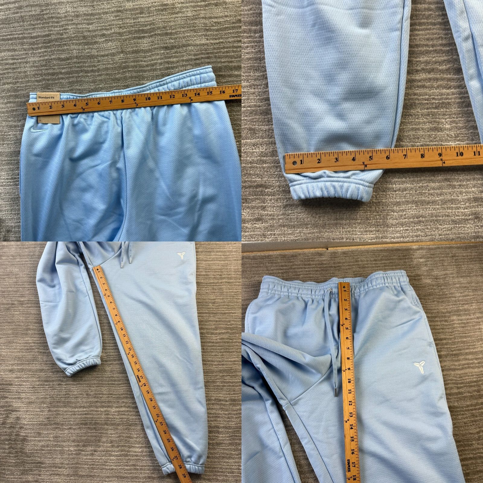 Nike Nike Kobe Pants Mens Medium Blue Sweatpants Joggers Therma Fit Tapered Pockets Athleisure Activewear Regular Inseam 28 in 31 in Waist Size US 31 - 8 Thumbnail