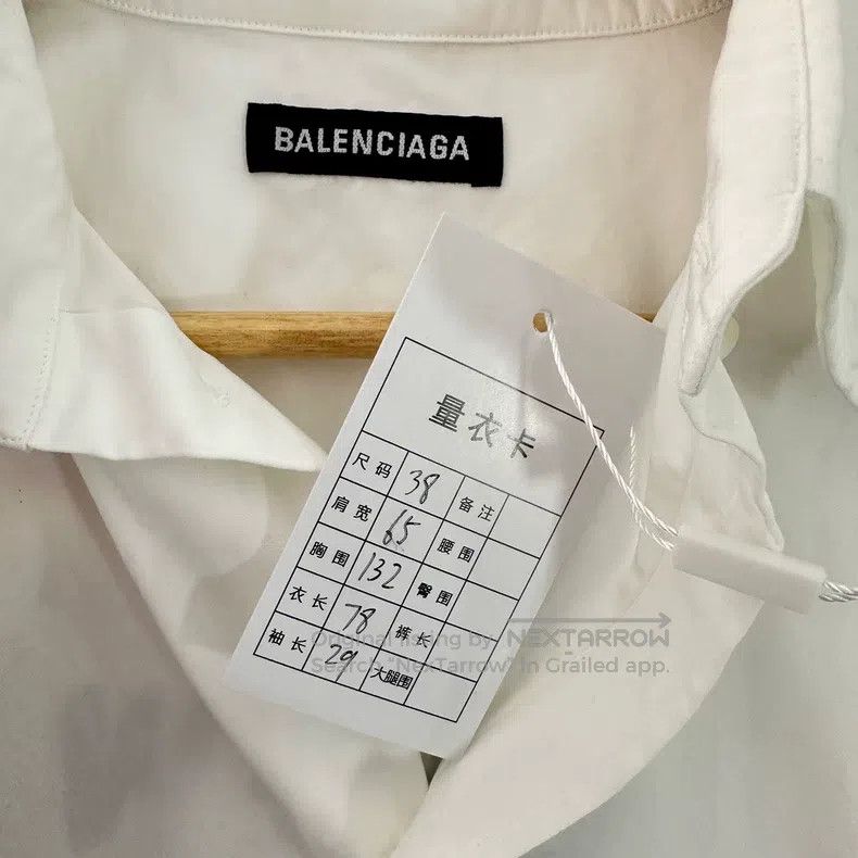 Balenciaga Balenciaga Crew logo shirt short sleeve Size XS / US 0-2 / IT 36-38 - 2 Thumbnail