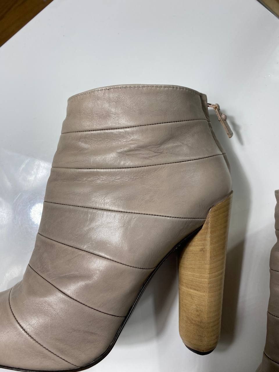 Louis Vuitton Louis Vuitton Suede Ankle Leather Boots Size US 4 / IT 34 - 19 Thumbnail