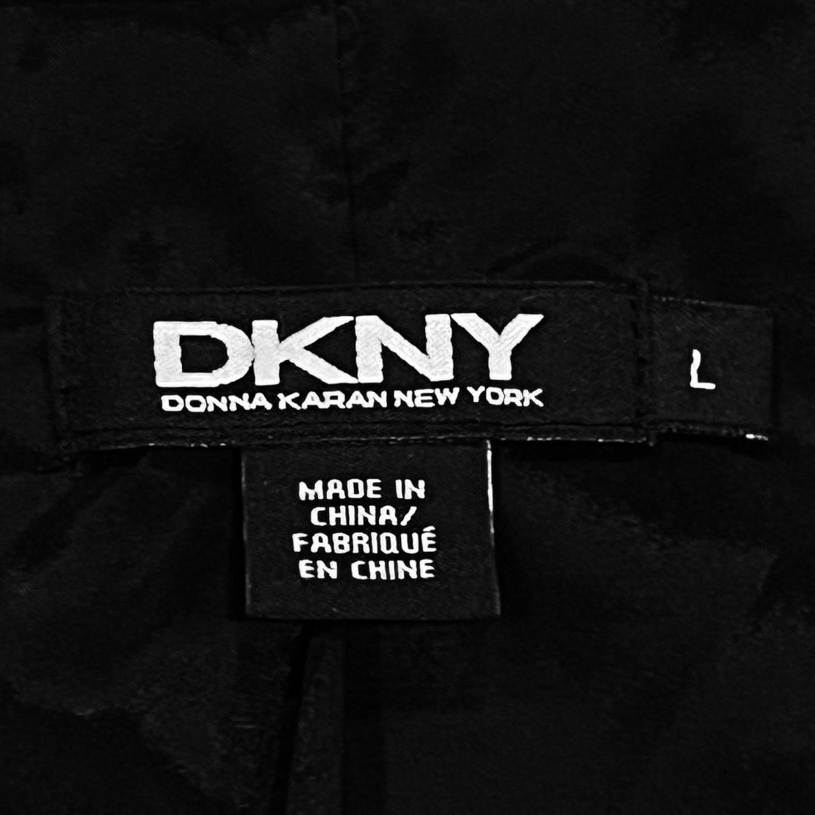 DKNY DKNY Faux Leather Black & White Y2K Moto Jacket Size L / US 10 / IT 46 - 5 Thumbnail