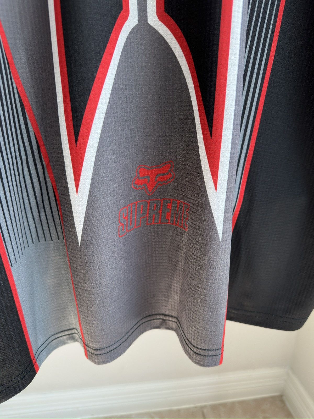 Fox Racing × Supreme DMX Moto Jersey Black Size US XXL / EU 58 / 5 - 6 Thumbnail