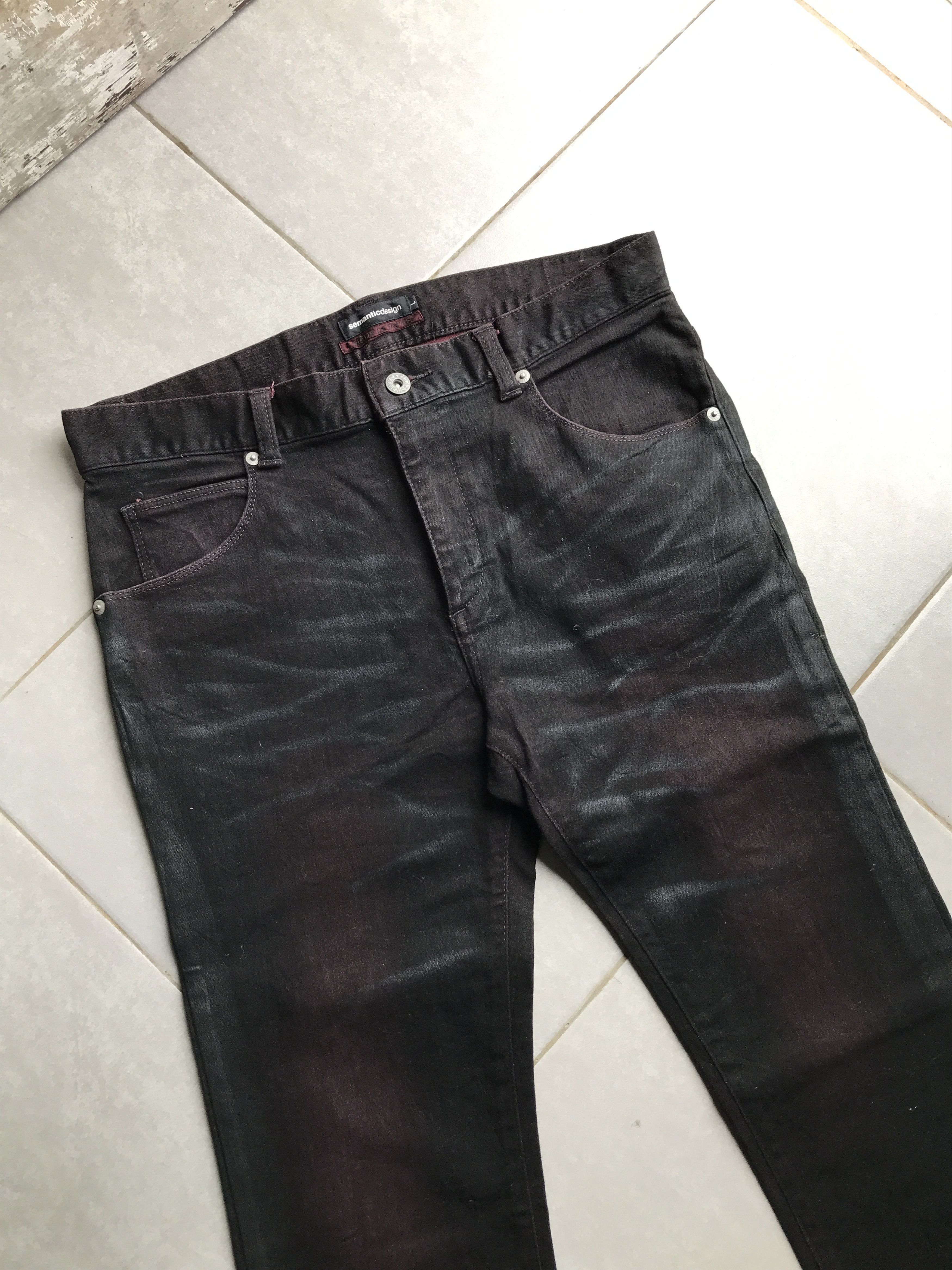 semanticdesign Semanticdesign claw mark purple coated jeans Size US 32 / EU 48 - 3 Thumbnail