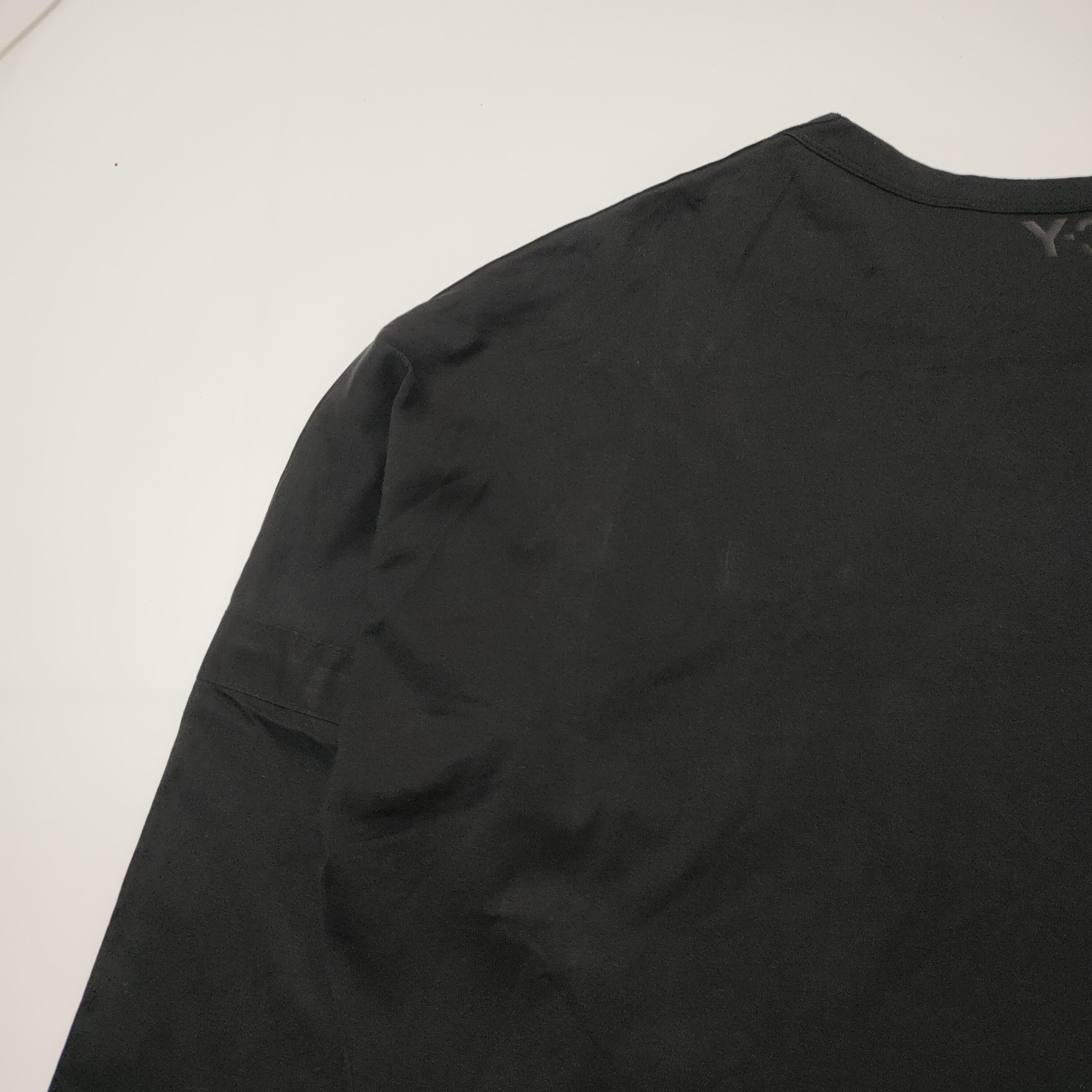 Yohji Yamamoto Yohji Yamamoto Y-3 Long Sleeve Tee Size US L / EU 52-54 / 3 - 12 Thumbnail