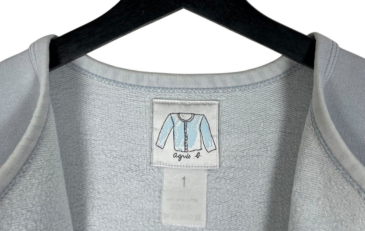 agnes b. agnes b. Blue Cropped Snap Button Cardigan Size S / US 4 / IT 40 - 5 Thumbnail