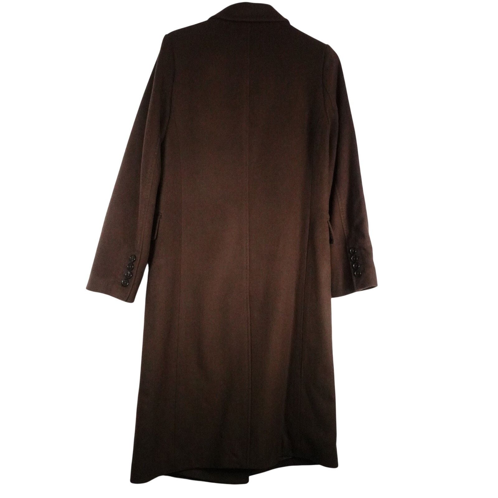 Quince NWOT Quince Small Italian Wool Double Breasted Coat Brown Size S / US 4 / IT 40 - 10 Thumbnail