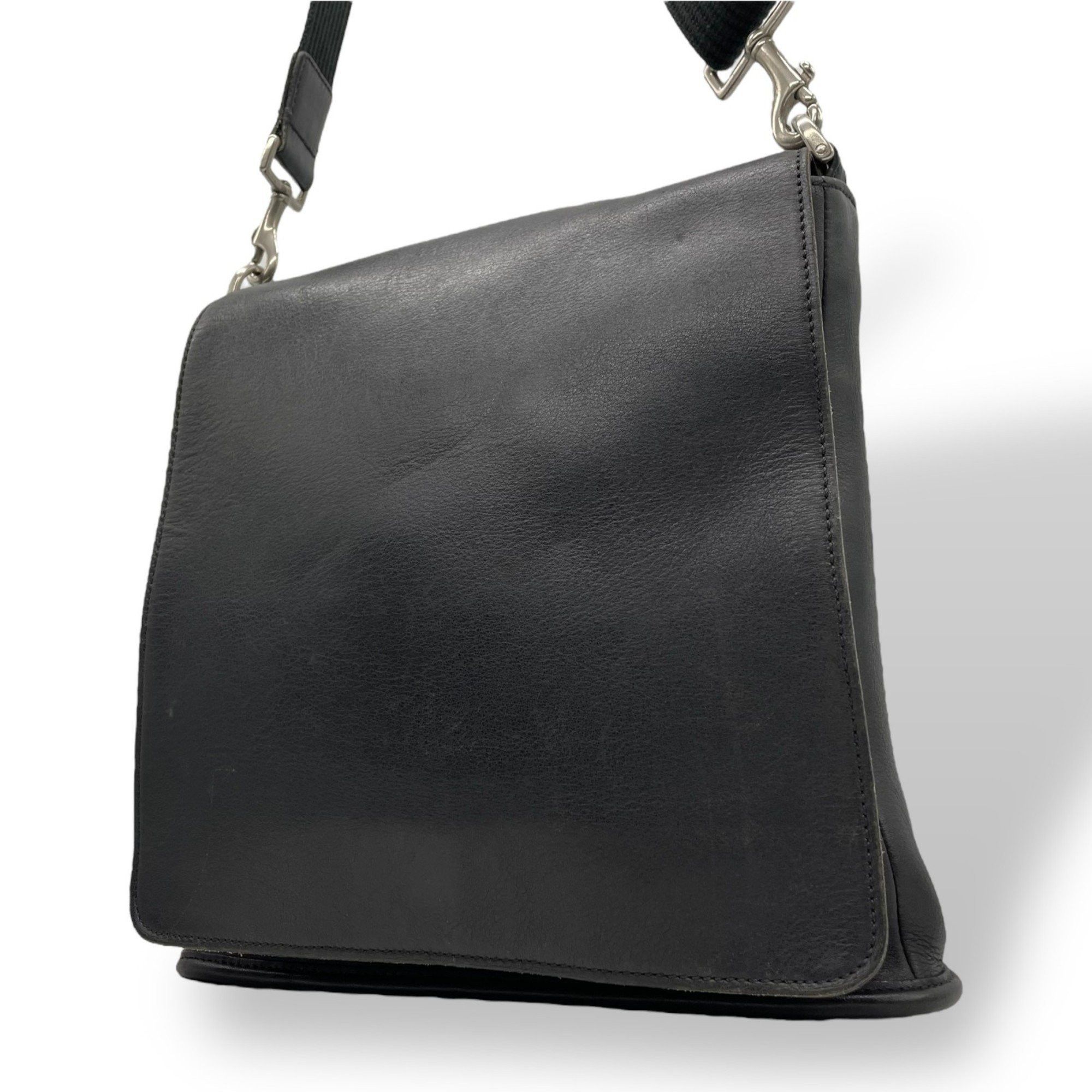Coach Coach Vintage 9088 Belmont Leather Bag Black | Grailed